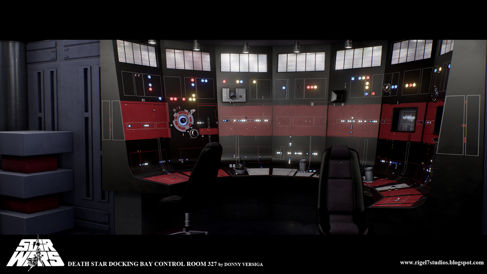 Rigel VII: Death Star Docking Bay Control Room 327