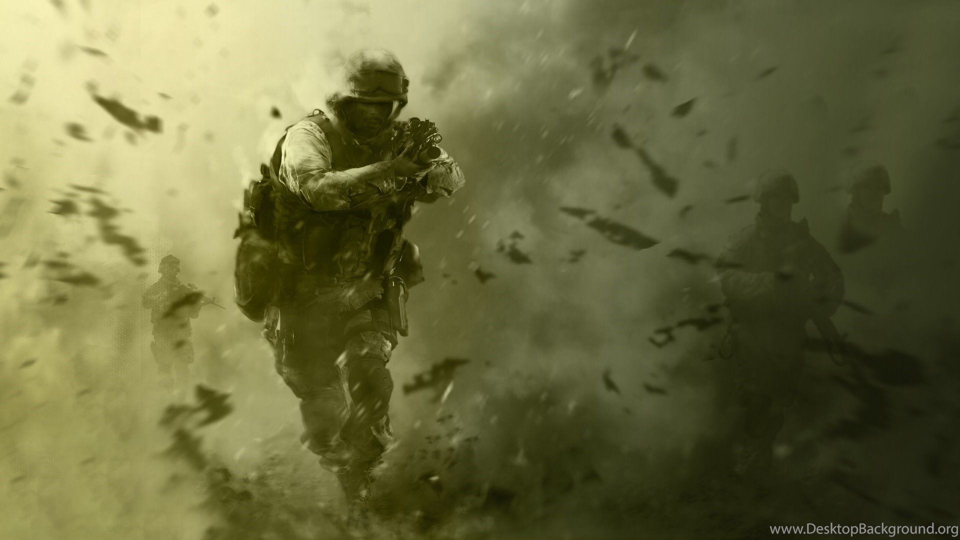 Call Of Duty 4: Modern Warfare Wallpaper Desktop Background