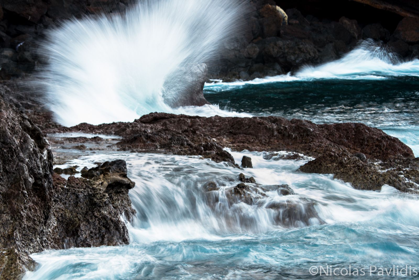 Wallpaper, ocean, blue, sea, wild, white, nature, water, Canon, movement, rocks, waves, madeira, naturephotography, canonphotography, canicodebaixo, eos7d, canoneos7d 1600x1067