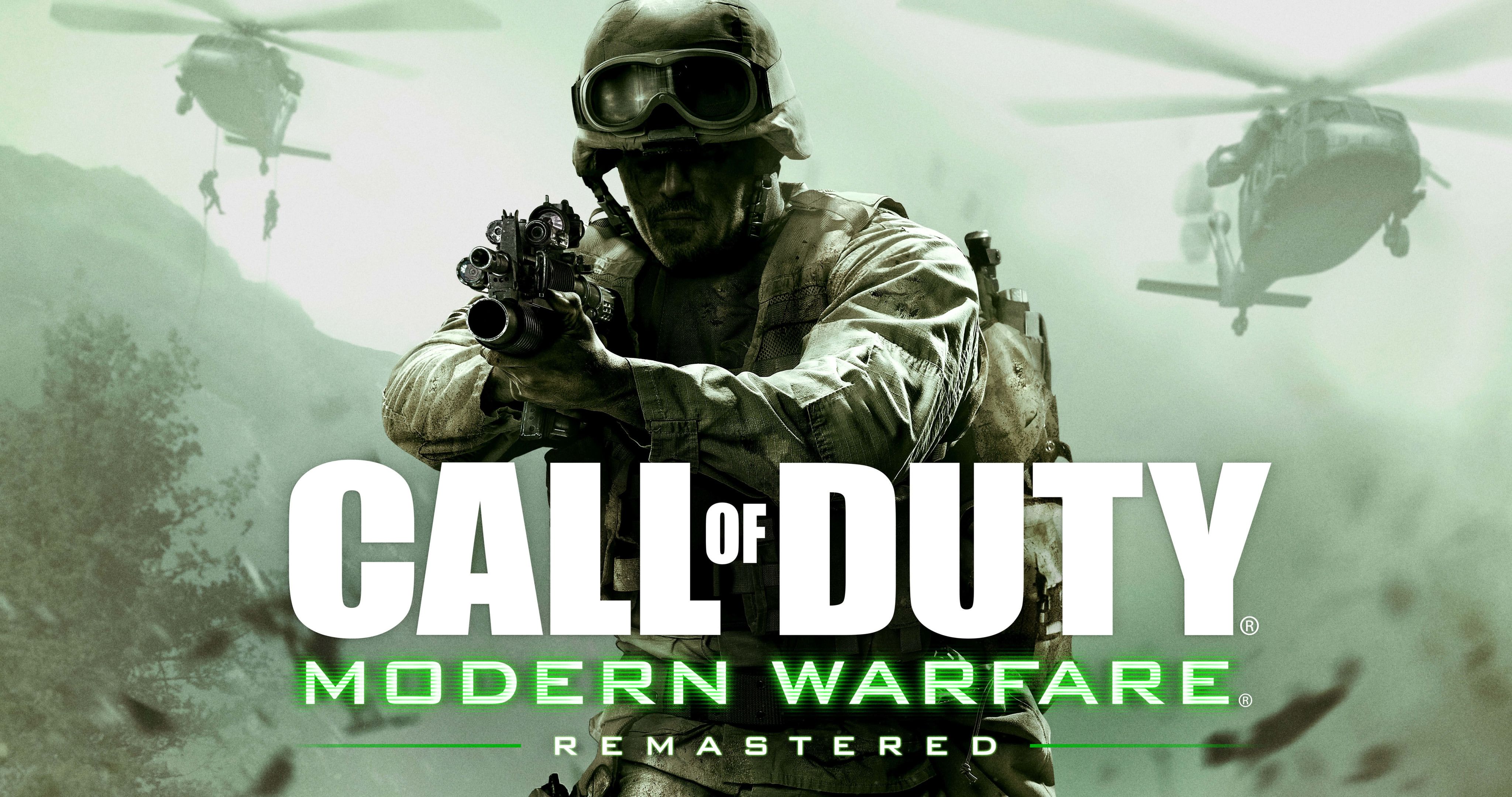 Call of Duty 4 Modern Warfare Remastered 4096x2160 4K