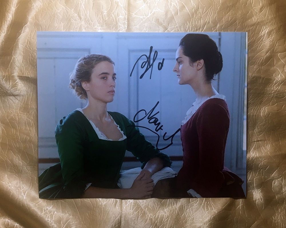 hand signed Portrait of a Lady on Fire Adèle Haene Noémie Merlant autographed photo 8*10 autographs in ink 0320209. Cards & Invitations