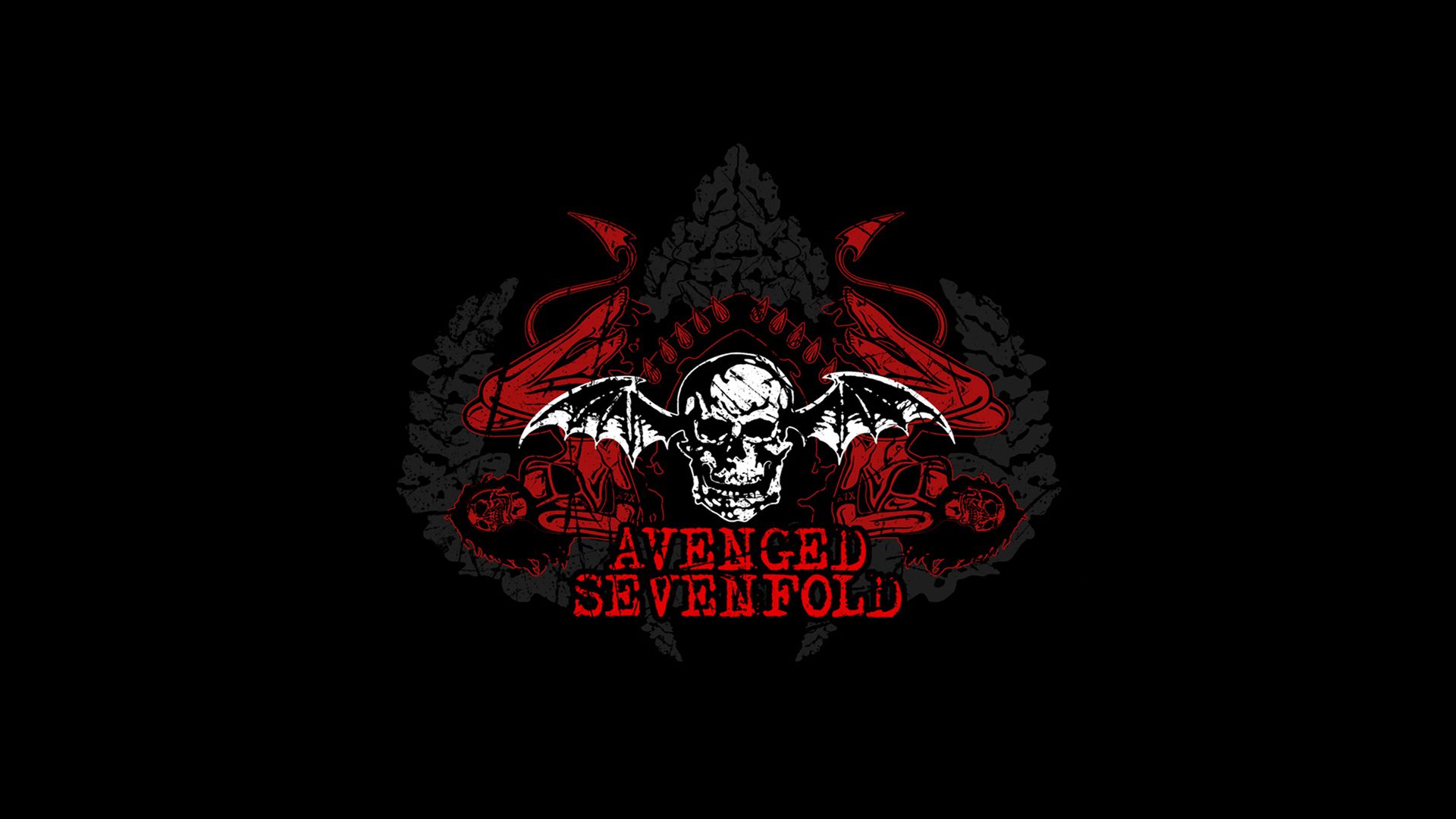 Music Avenged Sevenfold dark skull wallpaperx1080