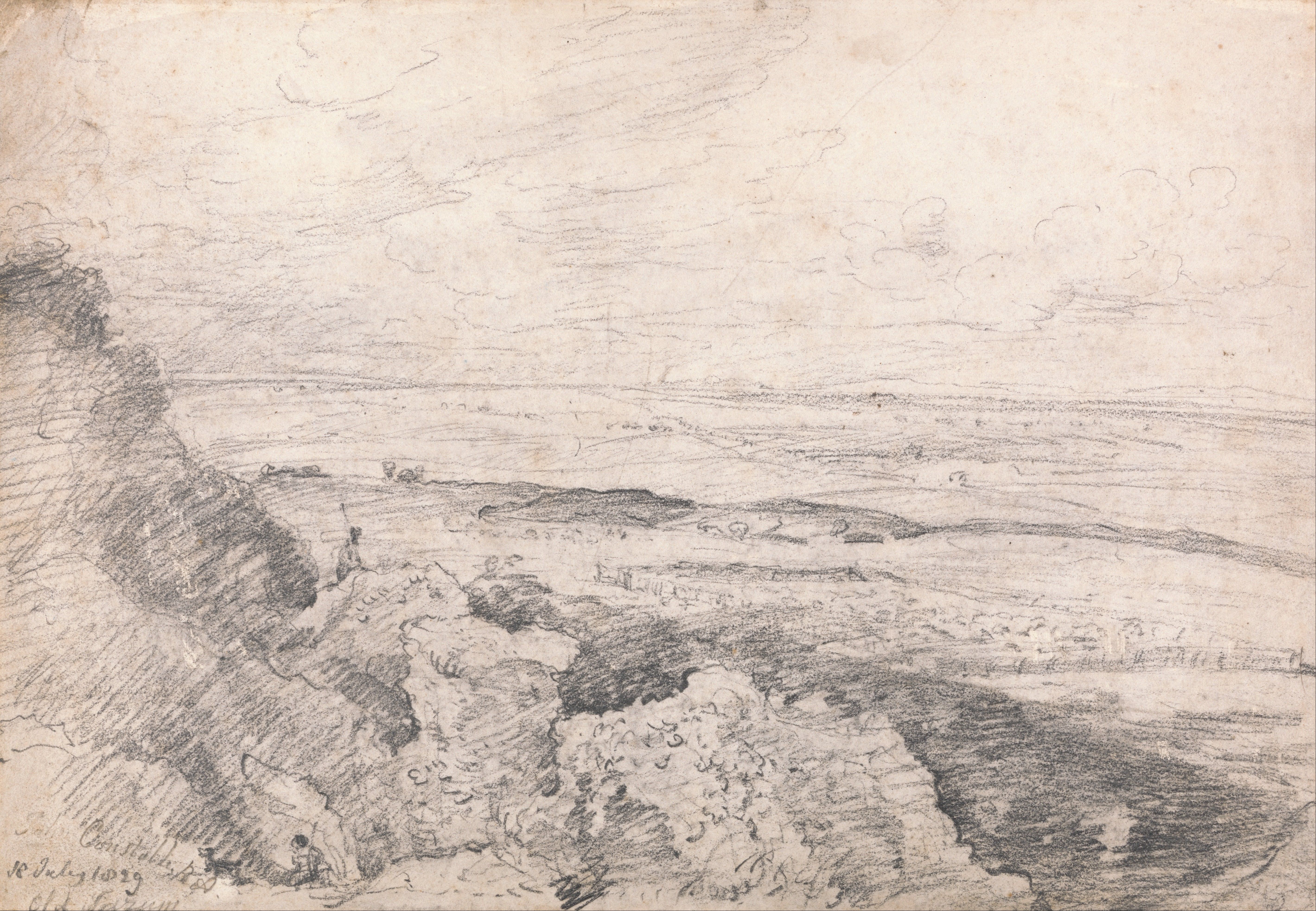 John Constable Plain from Old Sarum Art