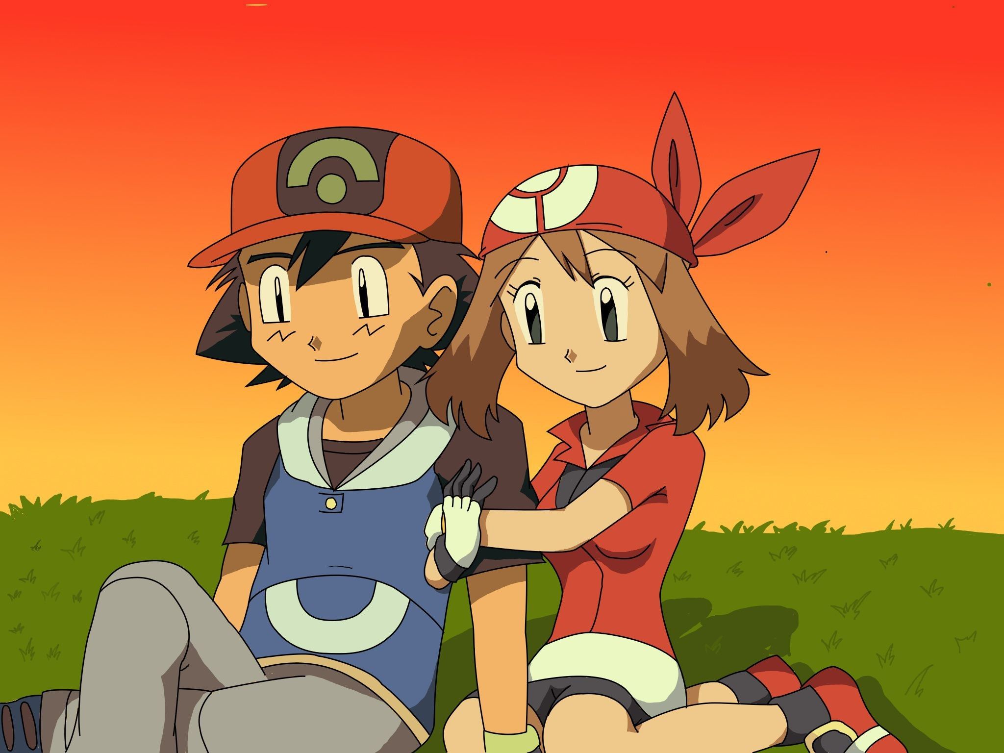 Ash And May Wallpapers - Wallpaper Cave