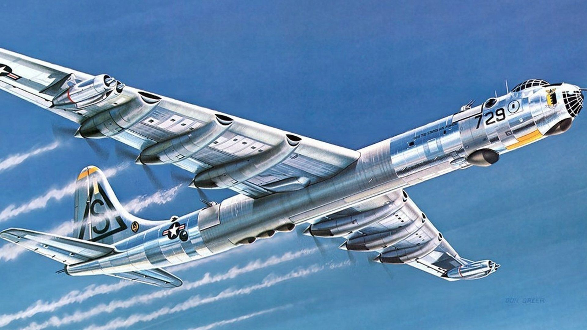 Convair B 36 HD Wallpaper And Background Image