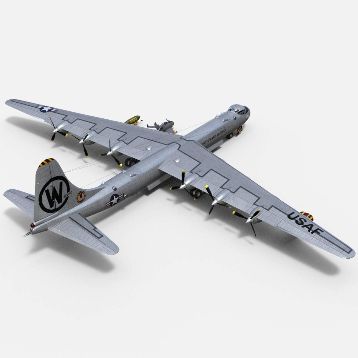 Convair B 36 Peacemaker 3D Model