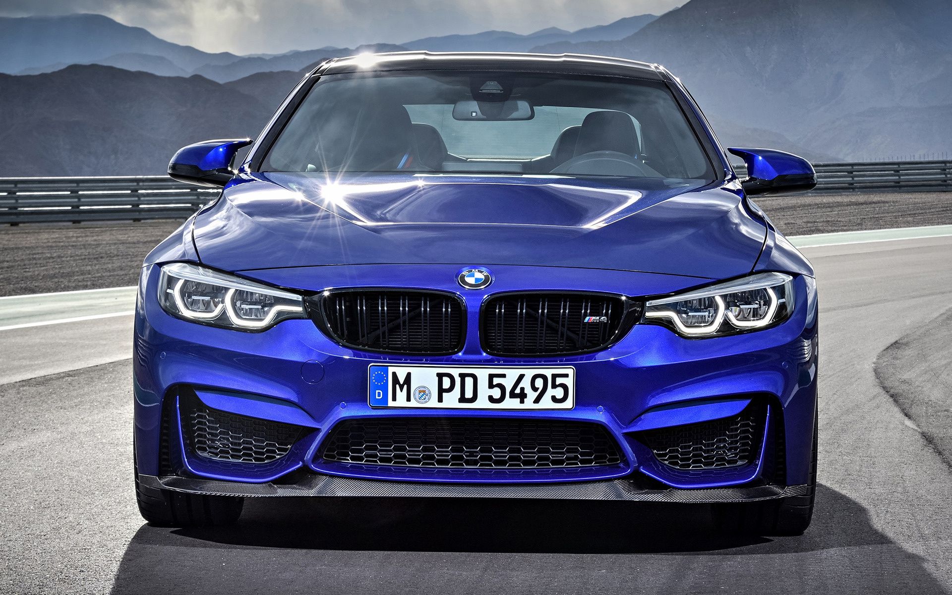 BMW m4 2015 синий