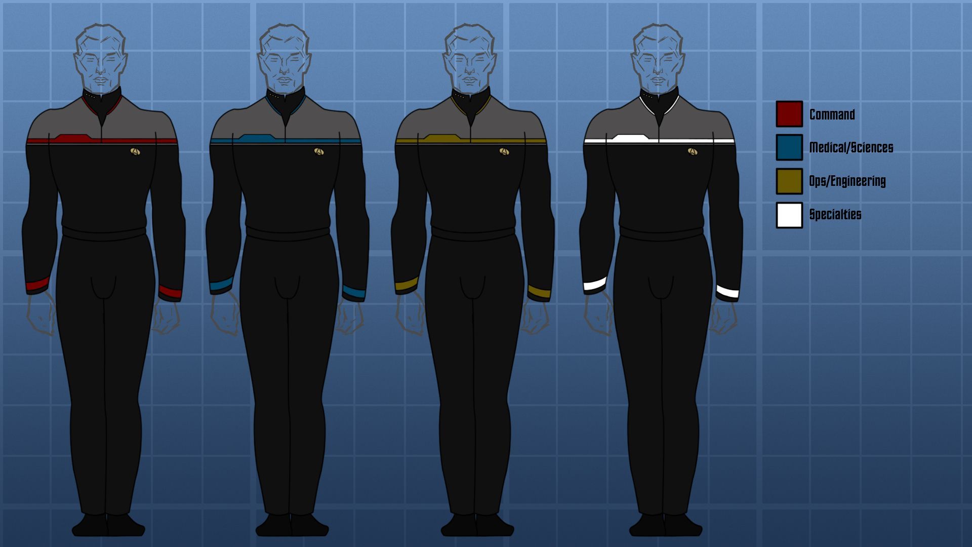Starfleet uniform concept. Star trek uniforms, Starfleet uniform, Star trek cosplay