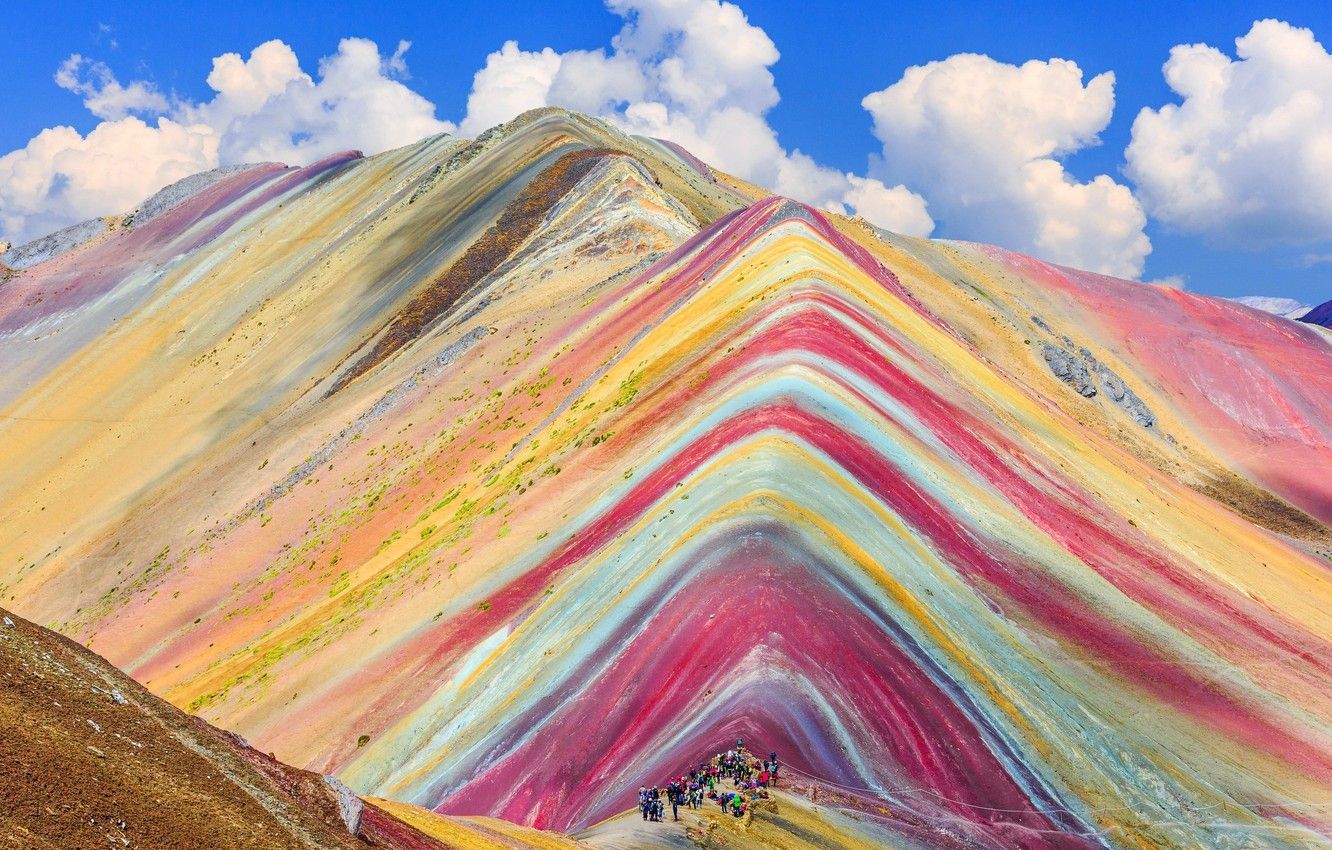 Rainbow Mountain Wallpaper