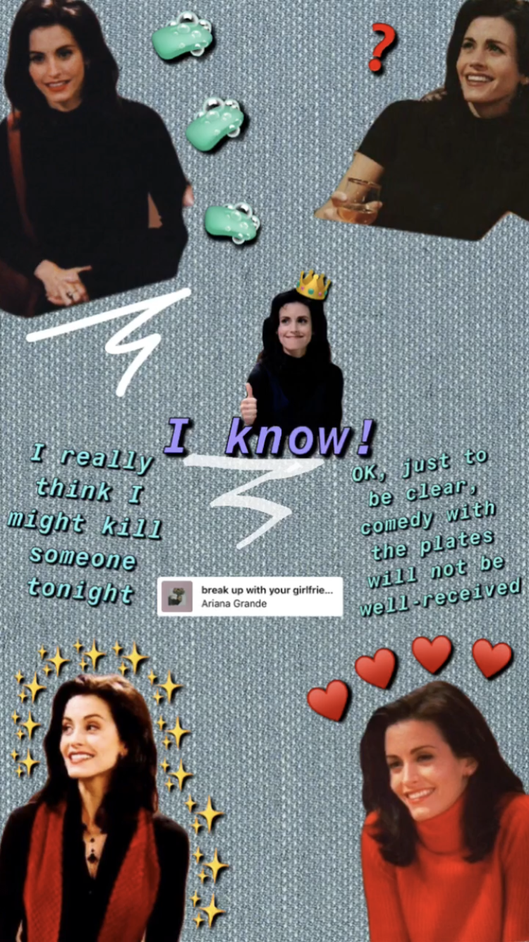 Monica Friends Wallpapers - Wallpaper Cave