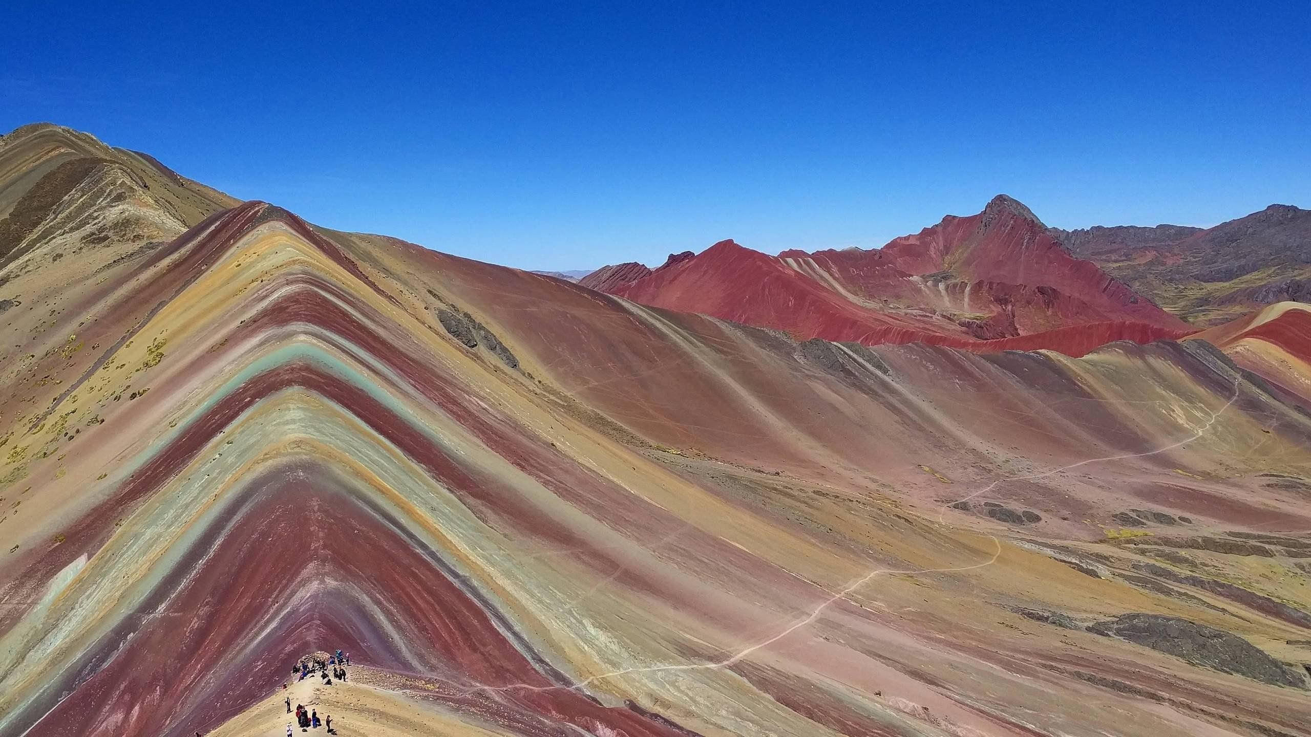 Vinicunca 4K wallpaper for your desktop or mobile screen free and easy to download