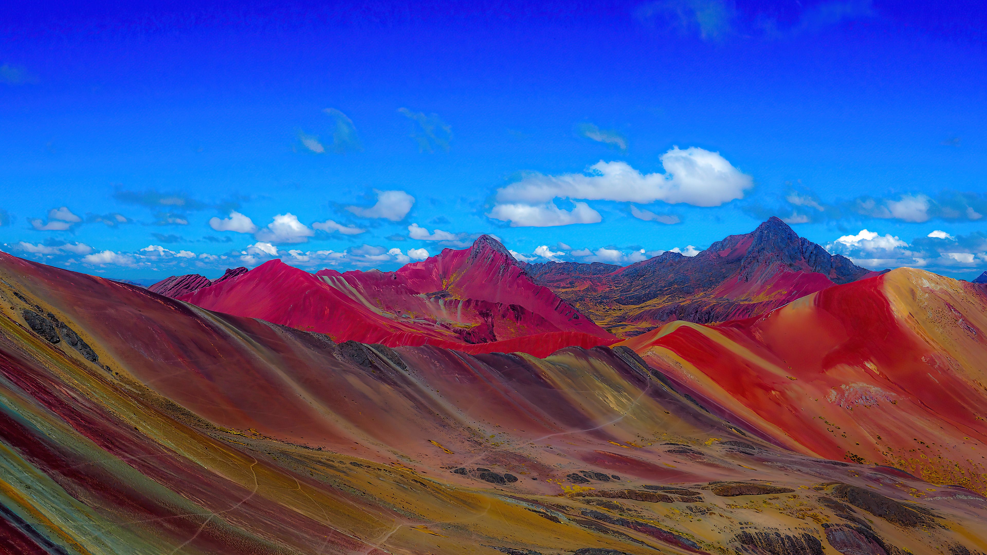 Rainbow Mountains In Peru 4k, HD Nature, 4k Wallpaper, Image, Background, Photo and Picture