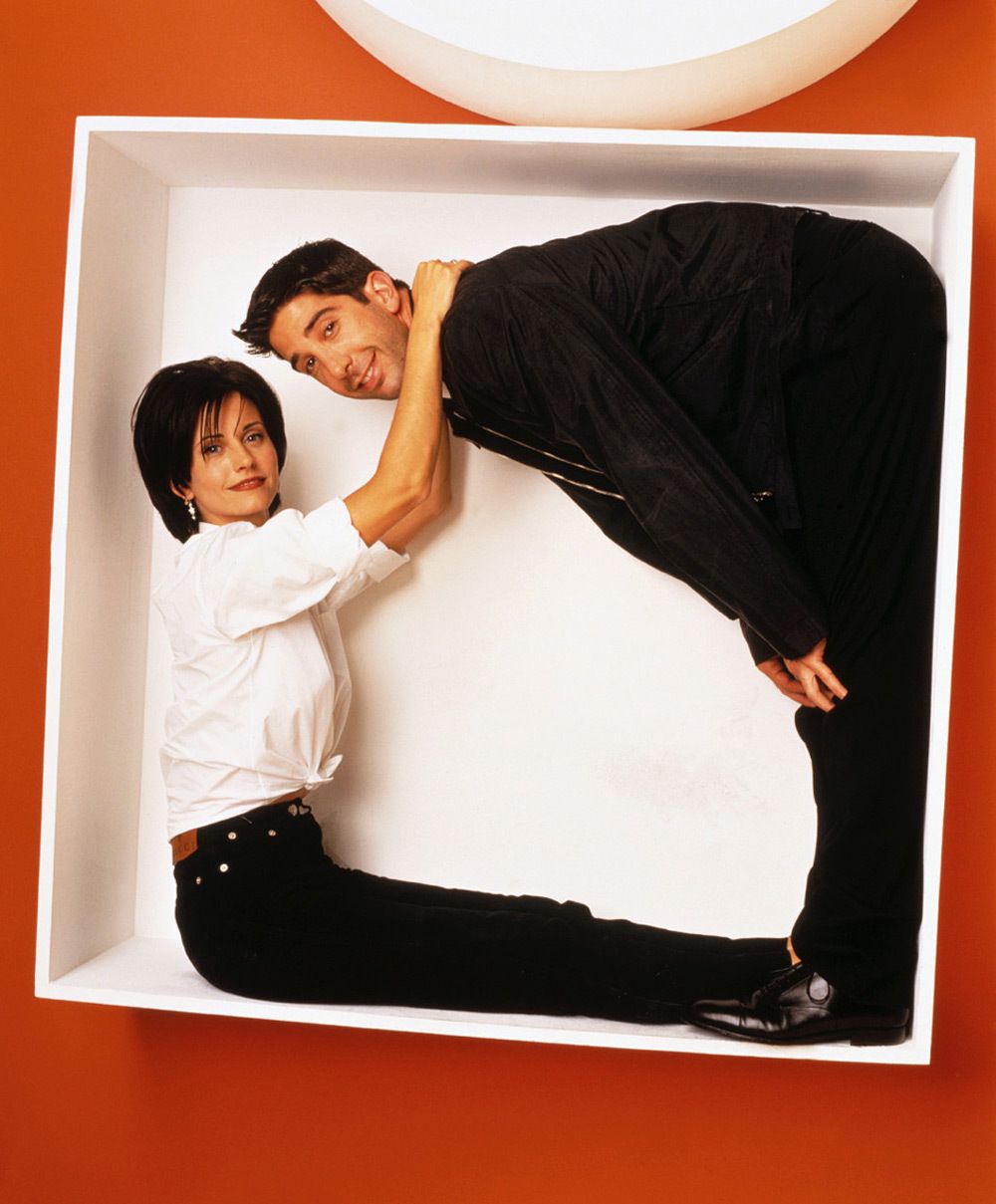 Ross and Monica Geller and Monica Geller Photo