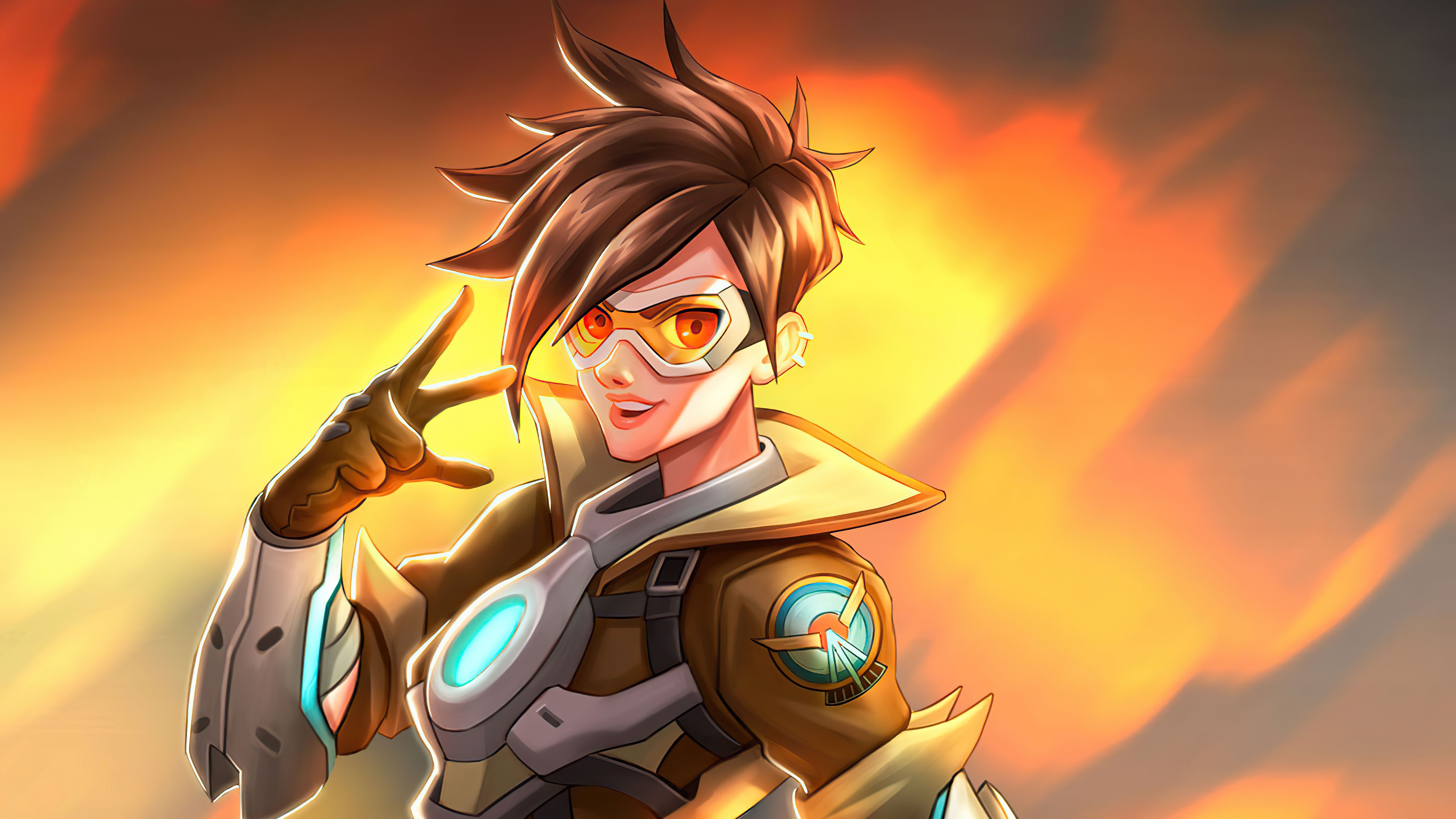Wallpaper 4k Tracer From Overwatch 4k Tracer From Overwatch 4k wallpaper