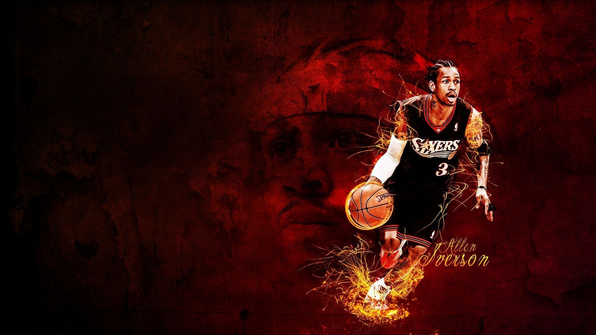 Philadelphia 76ers NBA Desktop Wallpaper Basketball Wallpaper. Allen iverson, Allen iverson wallpaper, Basketball wallpaper hd