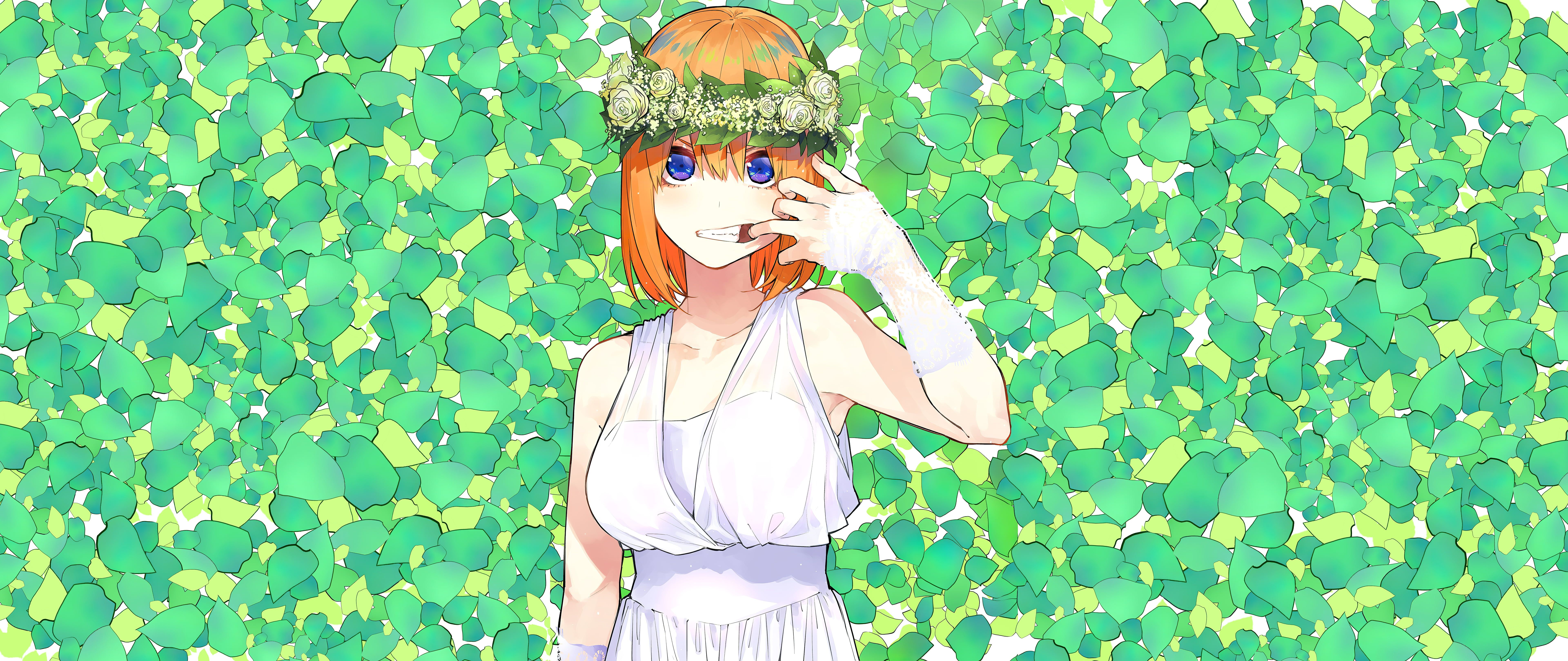 Anime The Quintessential Quintuplets 5 Toubun No Hanayome Yotsuba Nakano K #wallpaper #hdwallpaper. Wallpaper Background, Cute Anime Wallpaper, HD Wallpaper