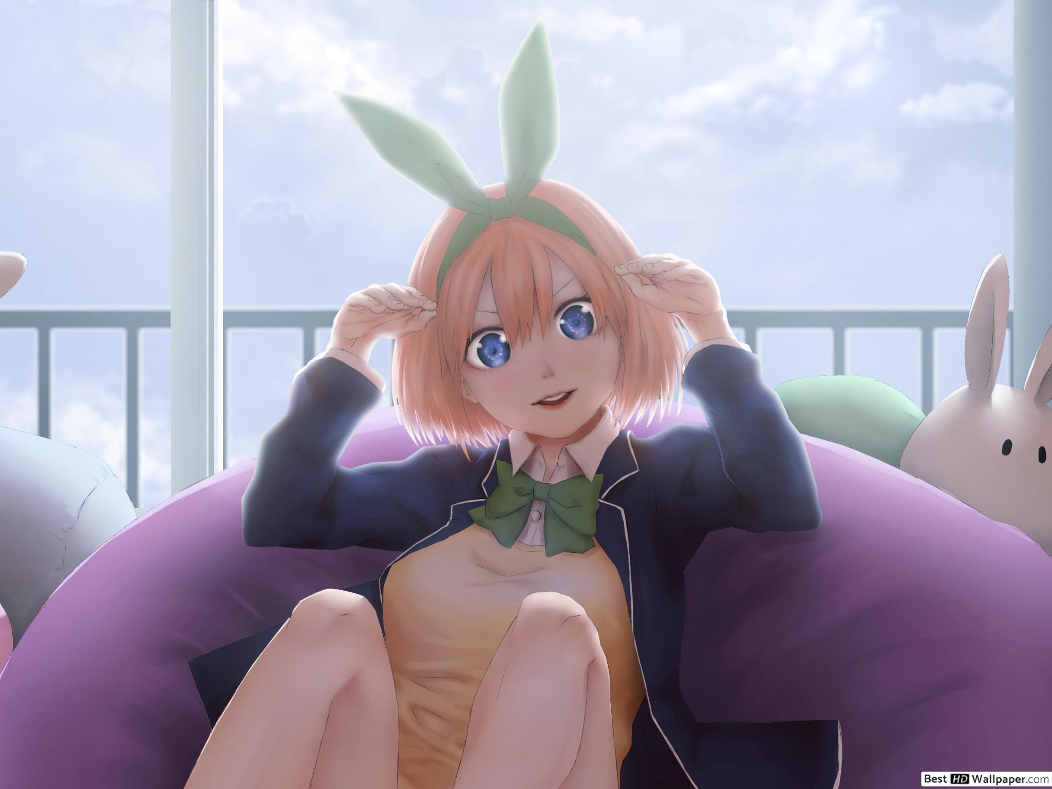 The Quintessential Quintuplets, Yotsuba Nakano HD wallpaper download