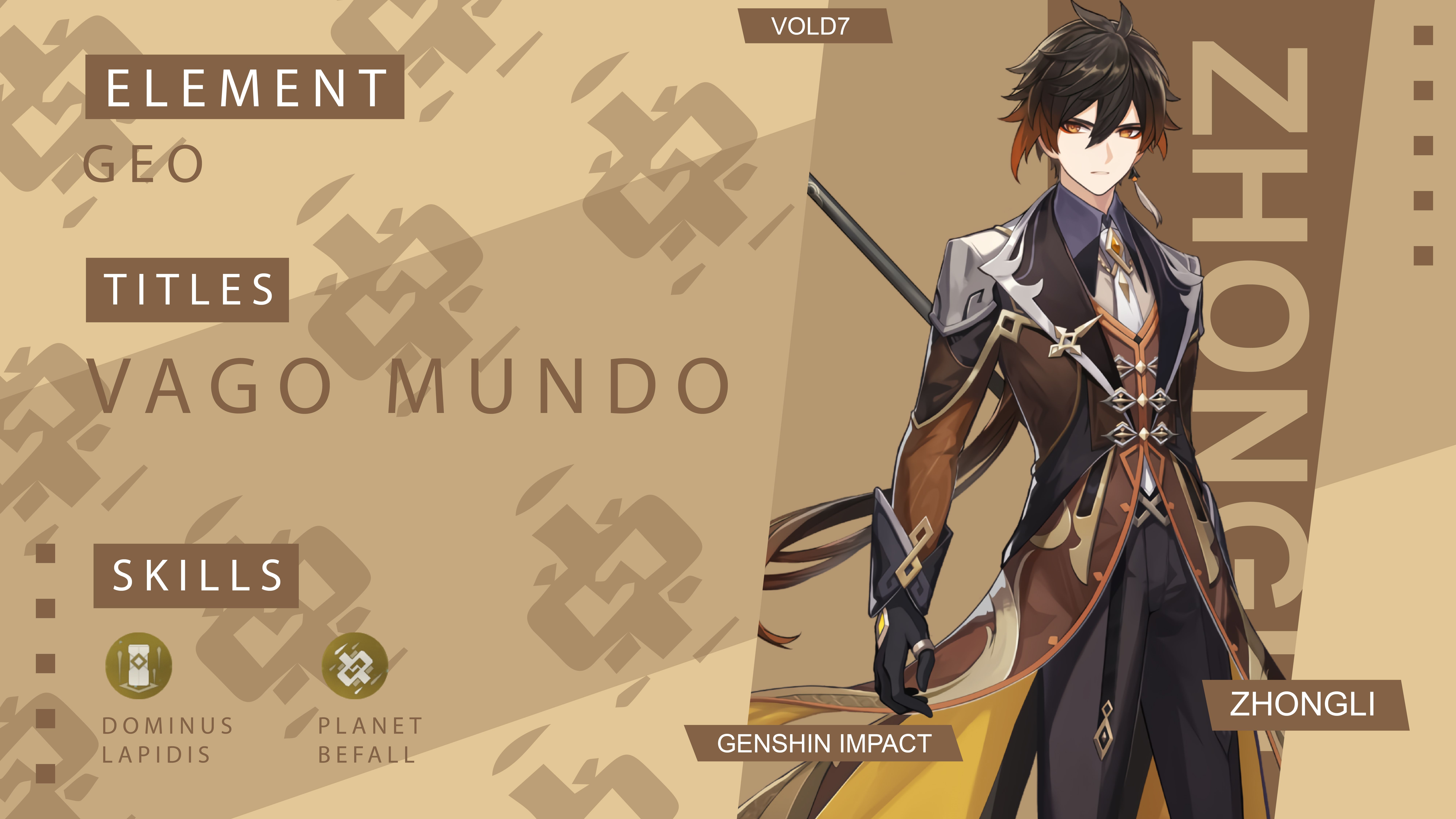 Genshin Impact Zhongli Wallpaper PC. Wallpaper pc, Desktop wallpaper art, Anime wallpaper