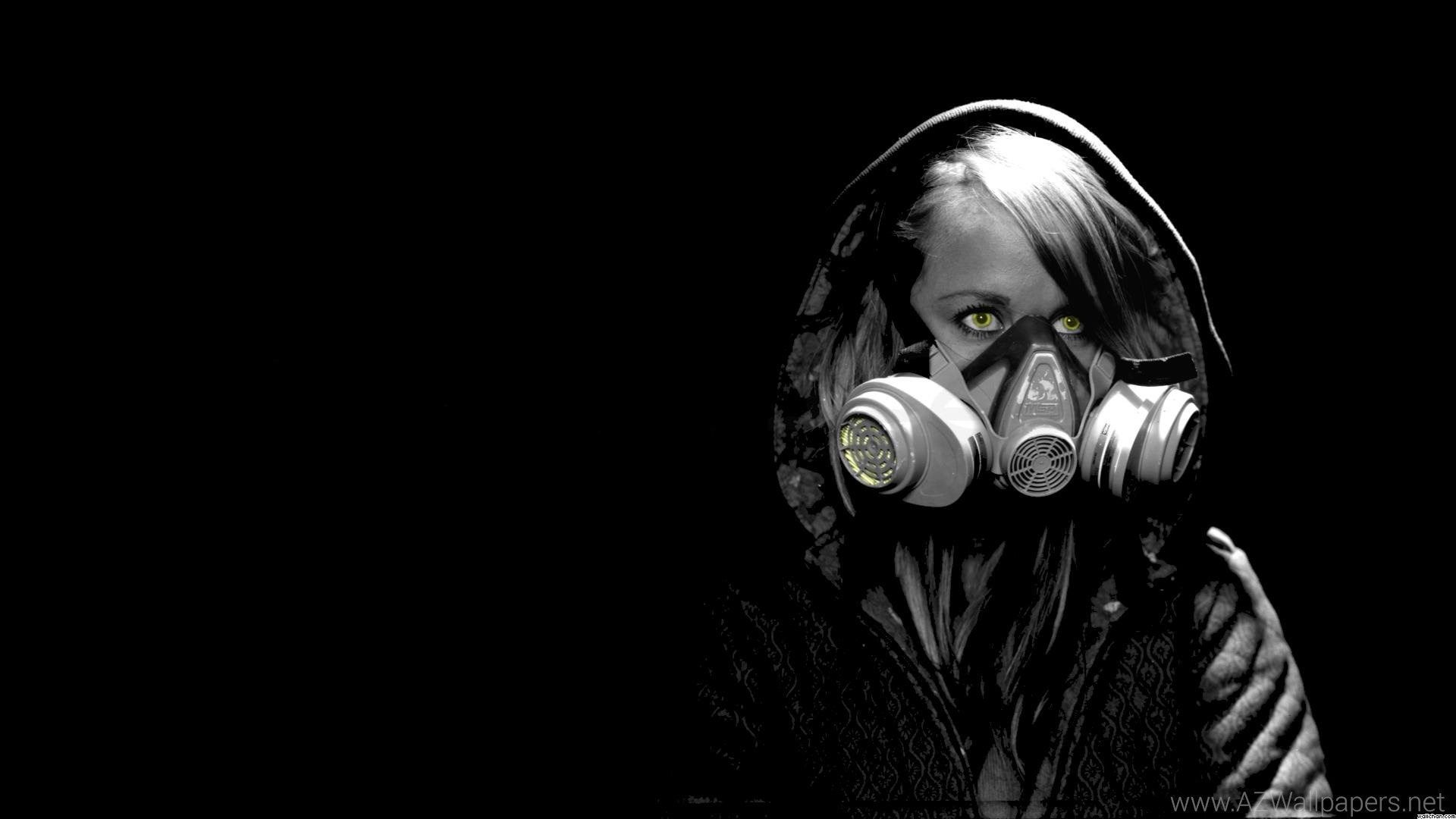 Gas Mask Wallpaper