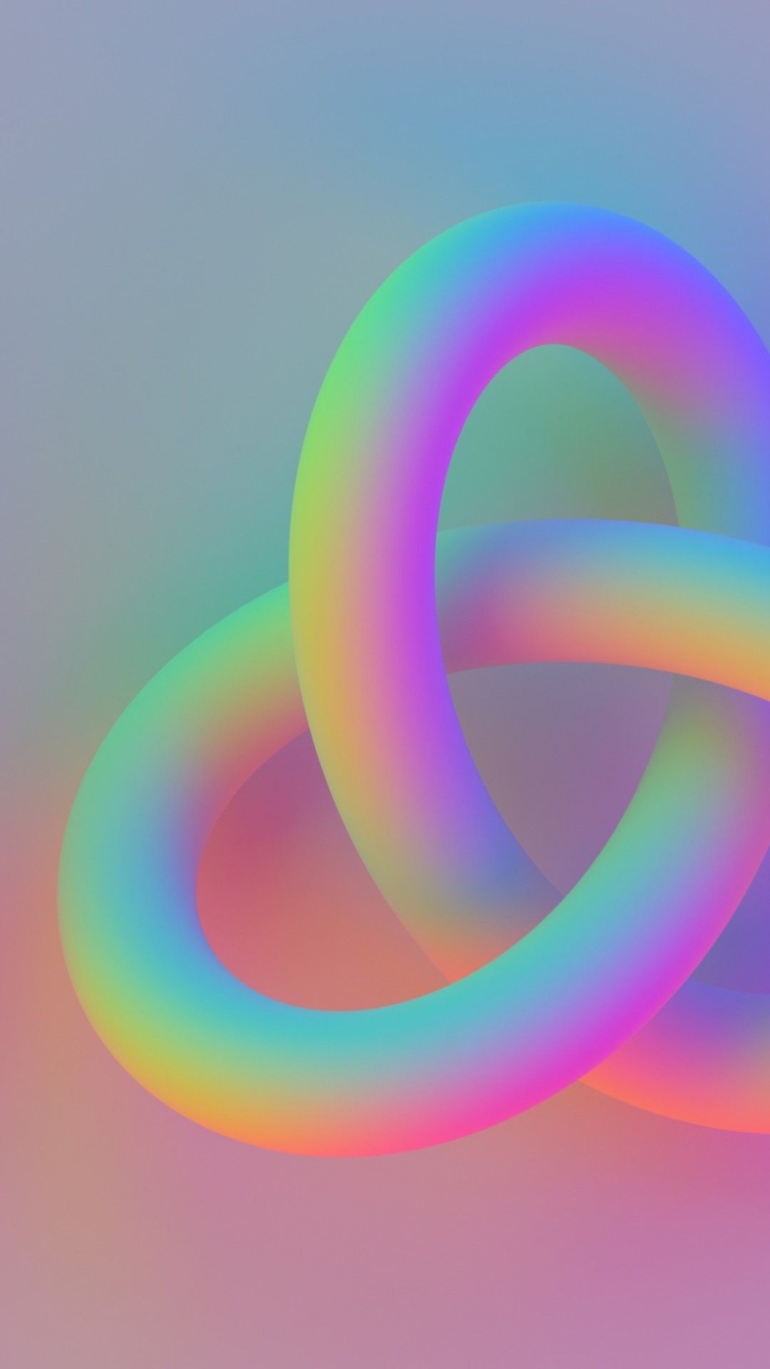 Wallpaper torus, 4k, 5k wallpaper, knot, 3D, pink, Abstract