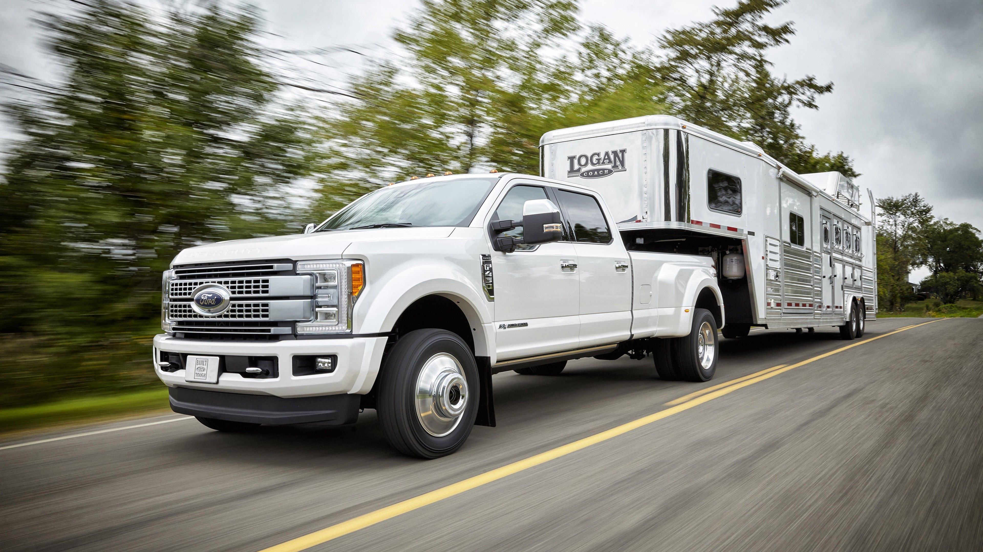 Wallpaper ford f450, super duty platinum, crew, cab, white, Cars & Bikes