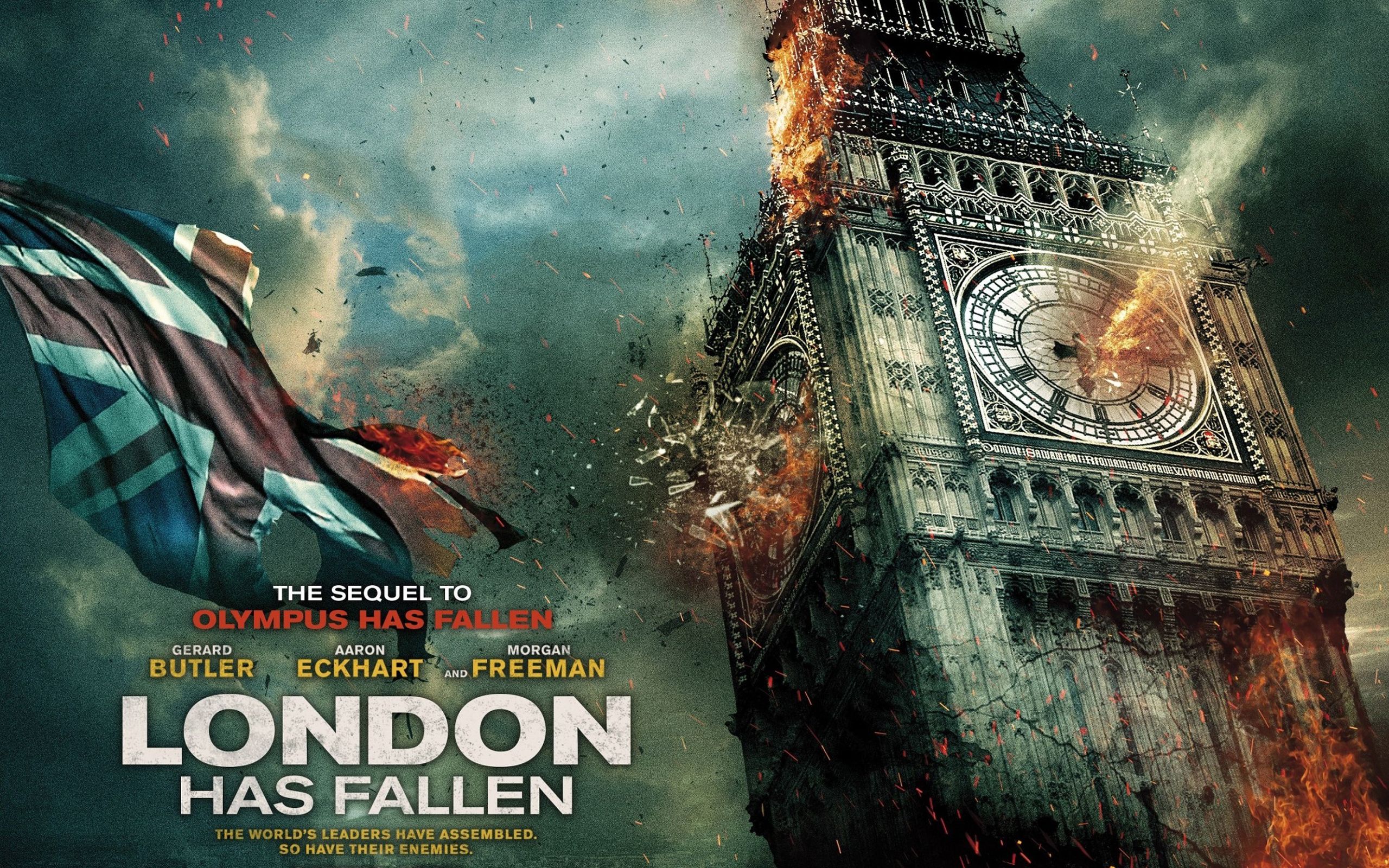 London Has Fallen Movie 2560x1600 Resolution HD 4k Wallpaper, Image, Background, Photo and Picture