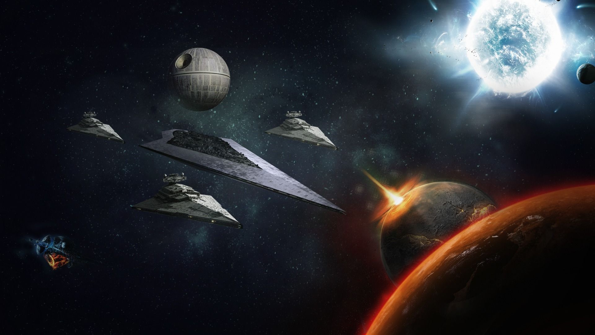 Star Wars Death Star Wallpaper