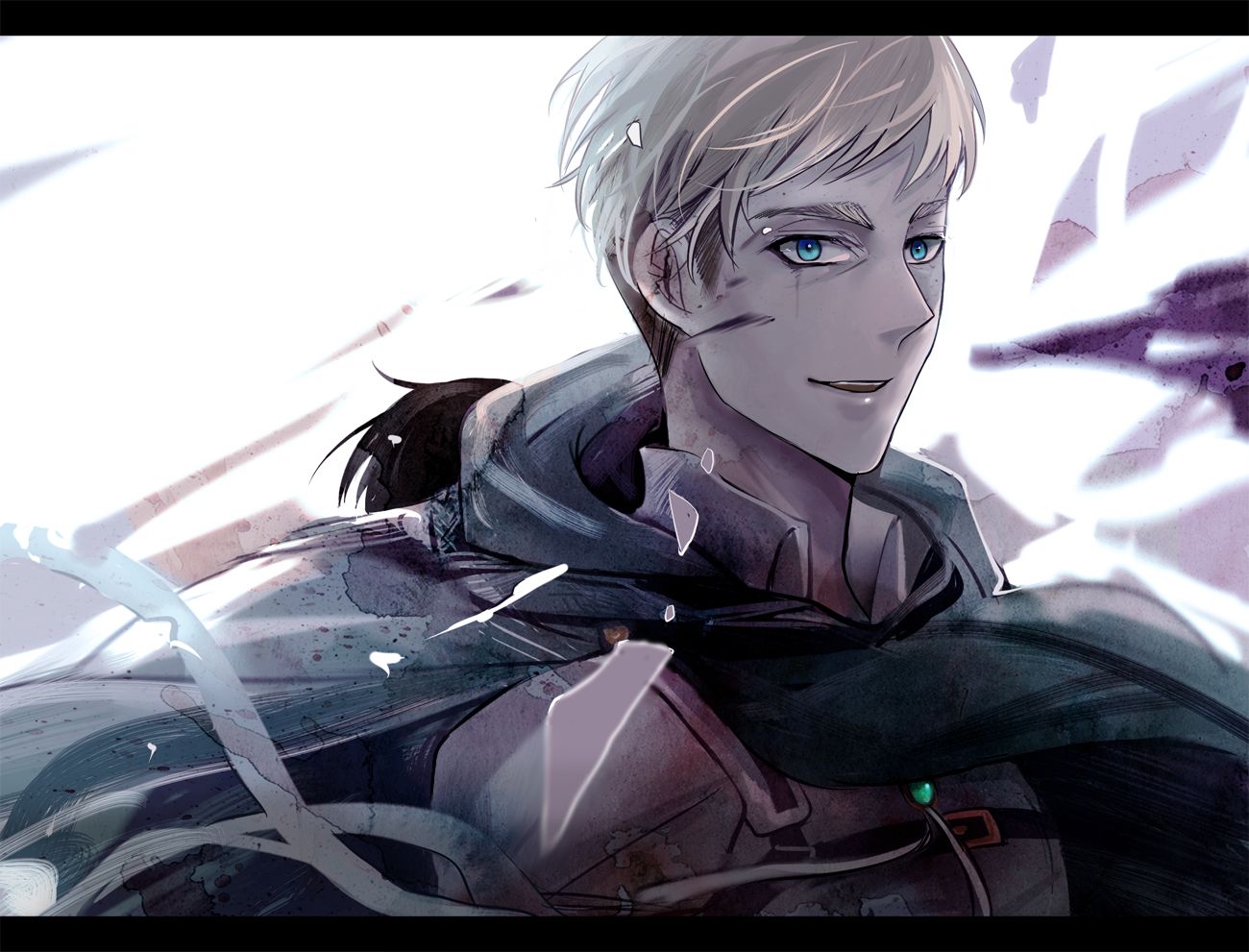 Download wallpaper from anime Attack On Titan with tags: Windows Shingeki No Kyojin, Erwin Smith