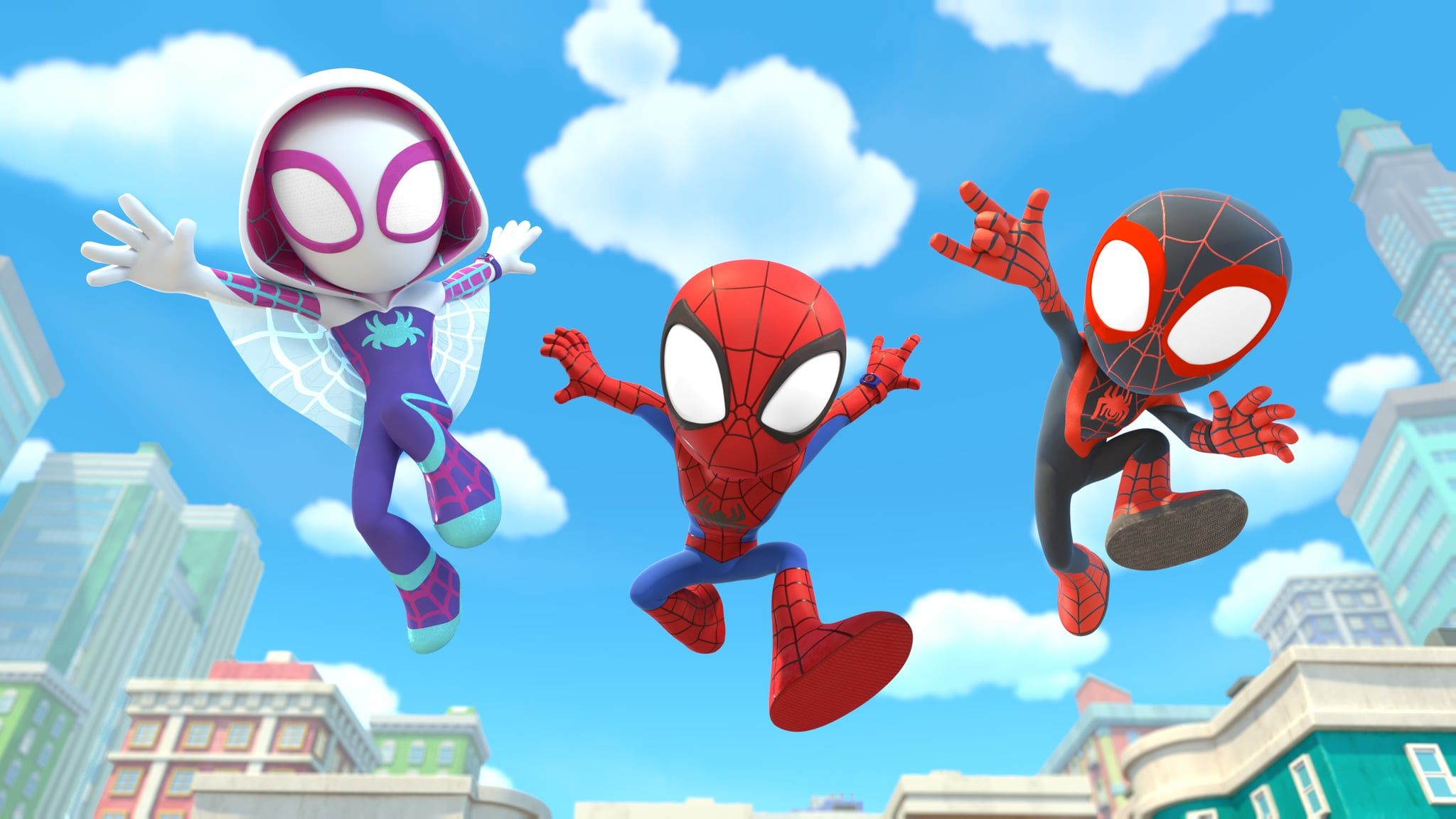 Spidey and his Amazing Friends Group LifeSize Foam Core Cutout  Off   Fathead