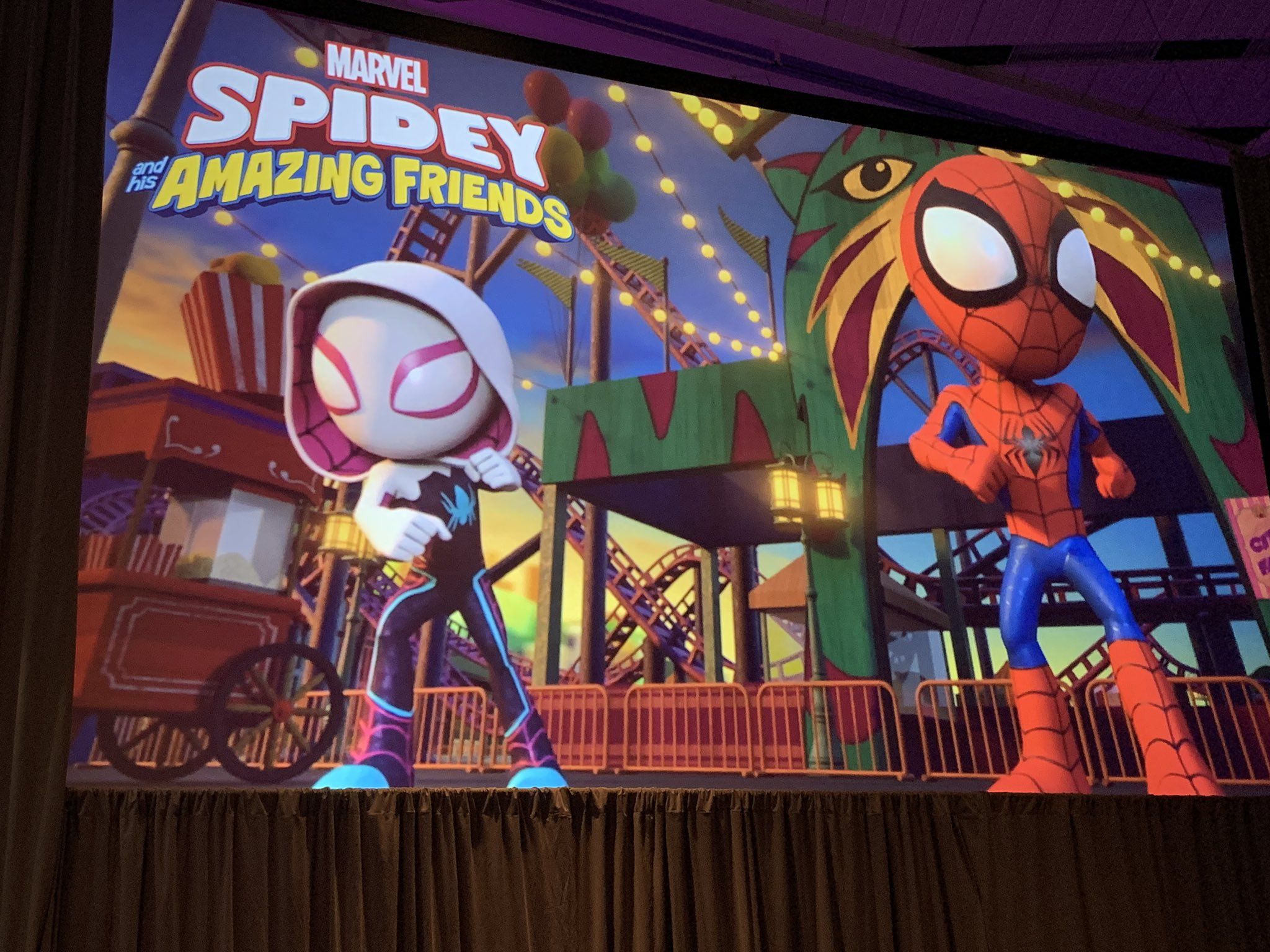 Spidey And His Amazing Friends Backdrop