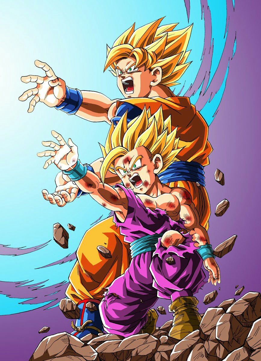 Goku and Gohan♡ #father and son kamehameha♡. Anime dragon ball super, Dragon ball tattoo, Dragon ball super manga