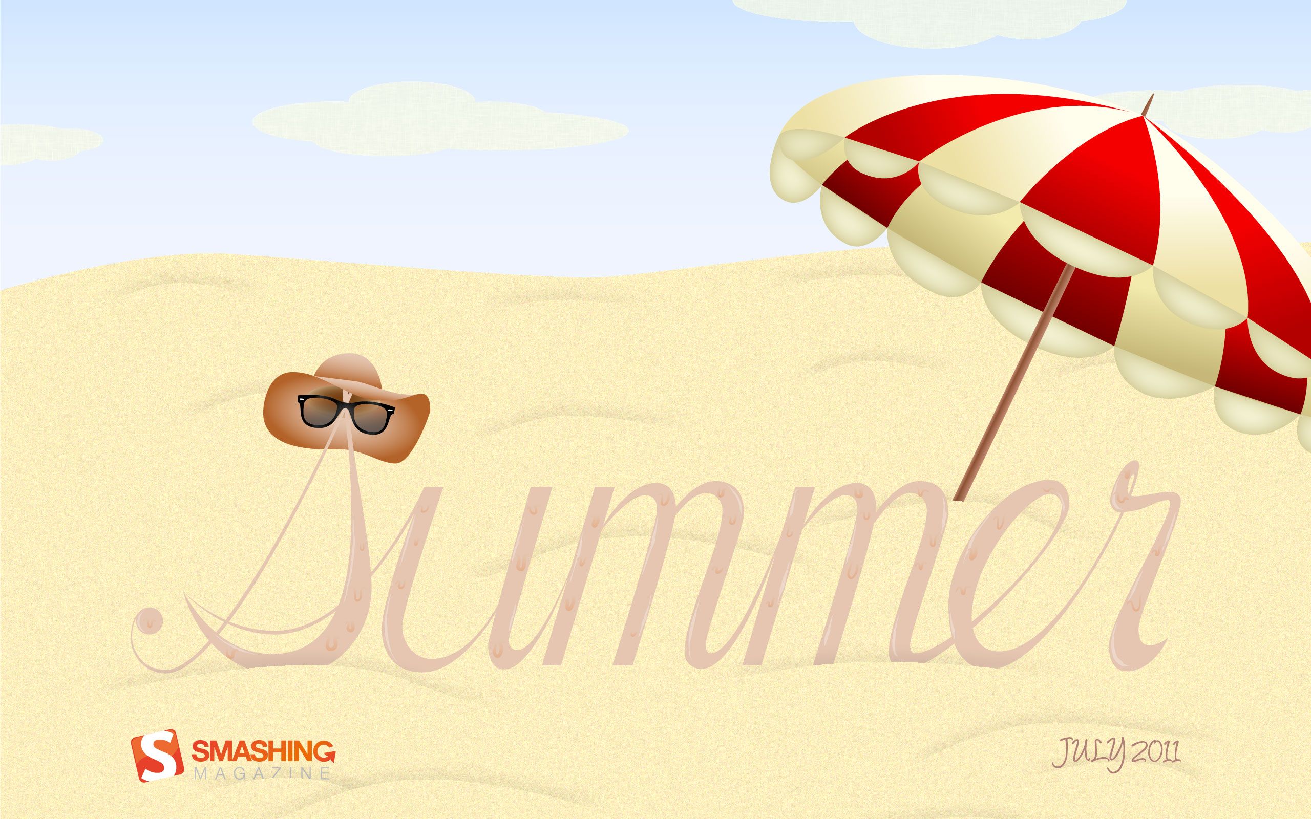 Summertime on the beach wallpaper. Summertime on the beach