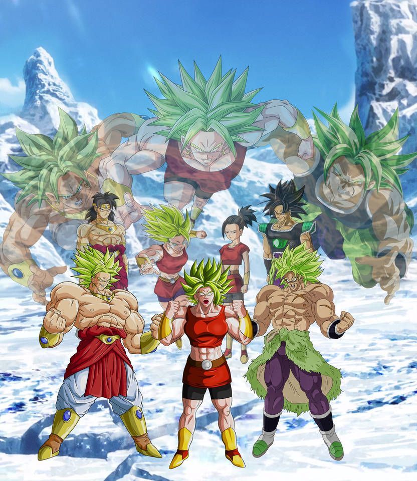 Broly, Broly, and Kale by obsolete00. Dragon ball artwork, Dragon ball art, Dragon ball wallpaper