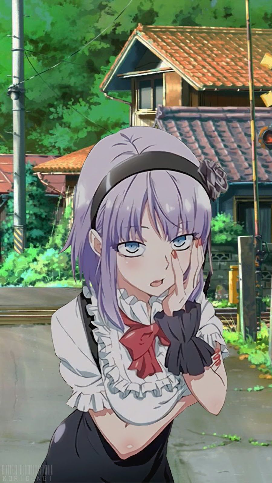 Hotaru Shidare (Dagashi Kashi). Serarinne Download Anime Girl Wallpaper