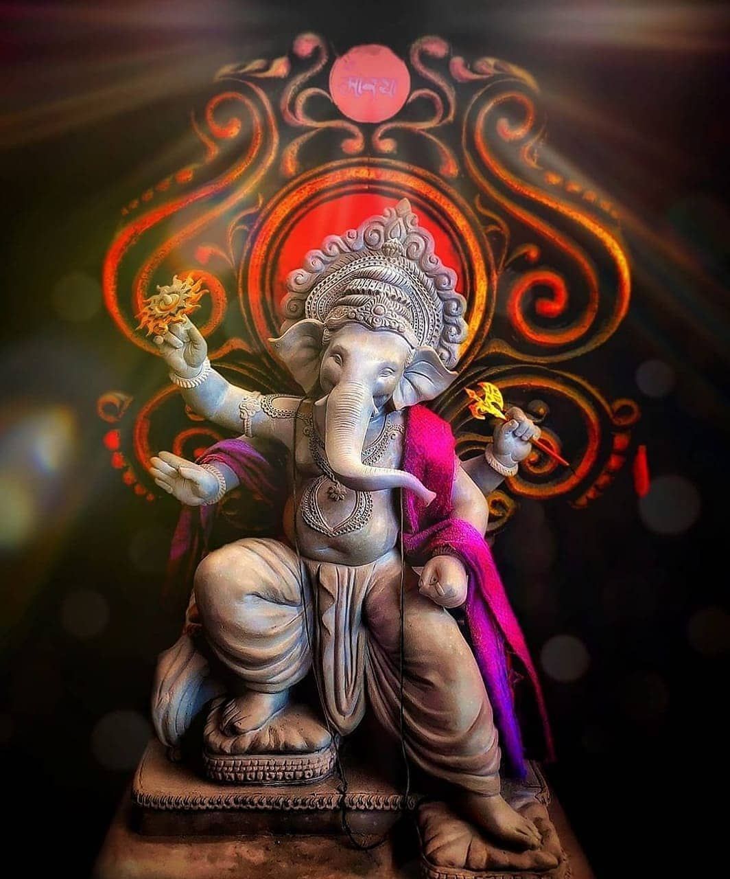 Mumbai Ganesha® on Instagram: “#mumbai_ganesha. . Mumbai Ganesha. #maharashtra #mumbai #mumbai_ig. Ganesha picture, Ganesh statue, Hanuman pics