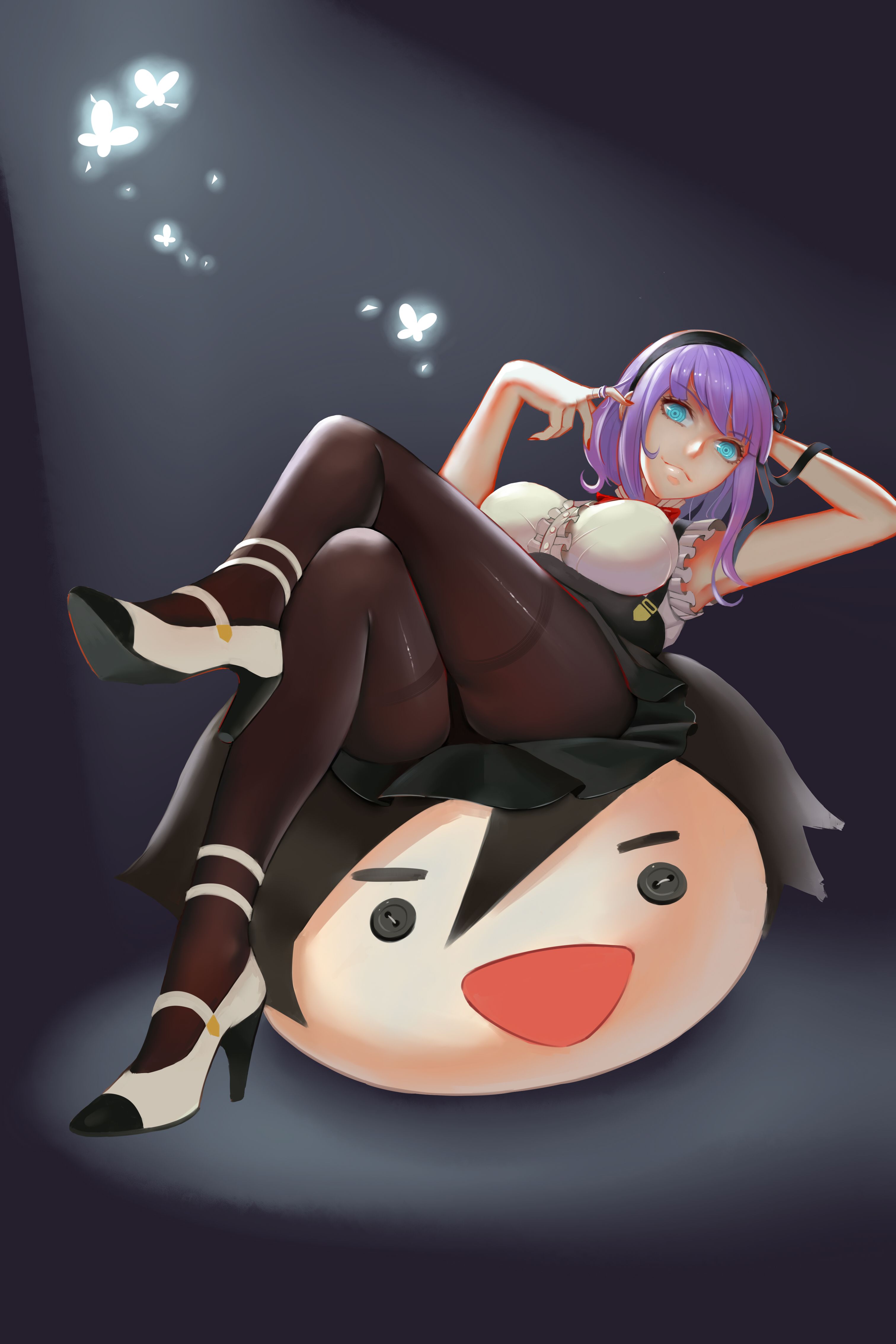 Wallpaper, Dagashi Kashi, anime girls, Shidare Hotaru 3023x4535