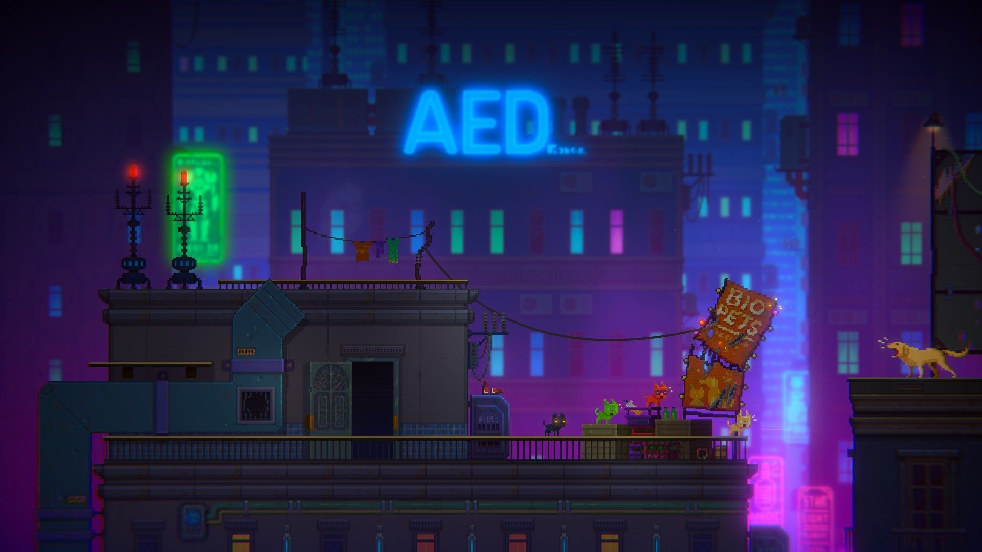 This new cyberpunk game is gorgeous (Tales of the Neon Sea): Cyberpunk