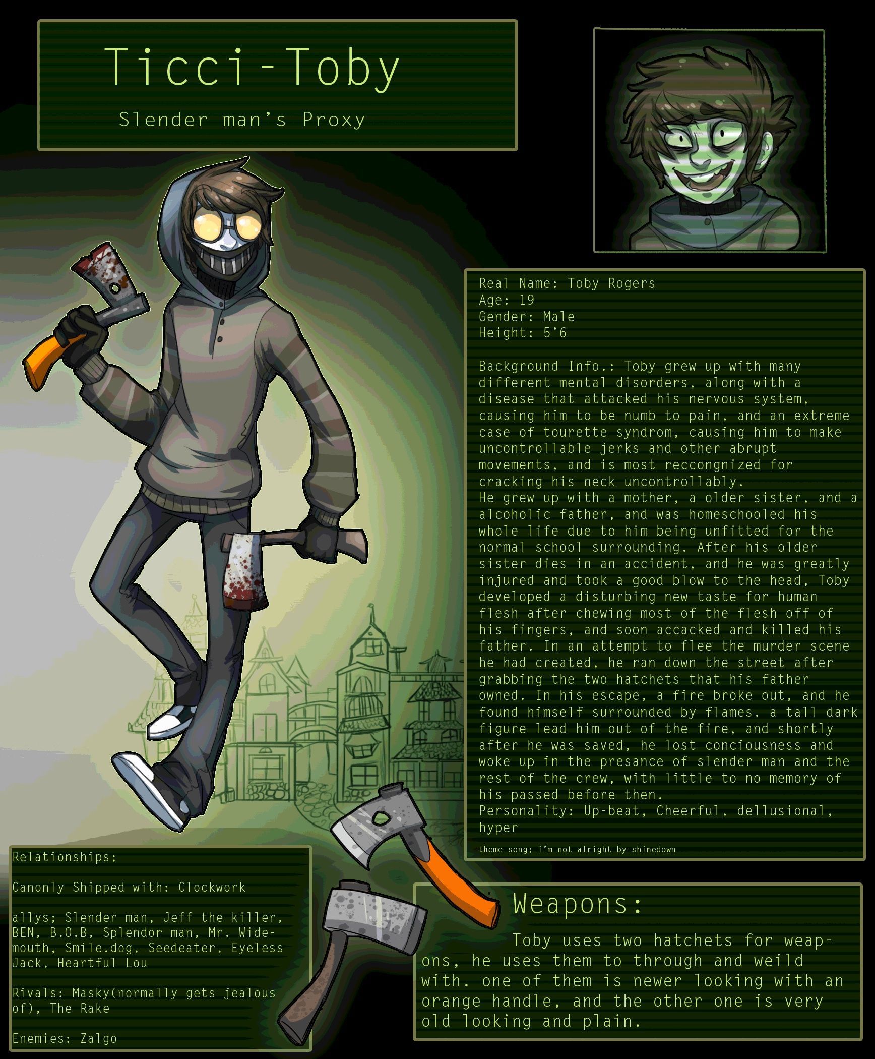 Ticci Toby Creepypasta Aesthetic Wallpapers Wallpaper Cave