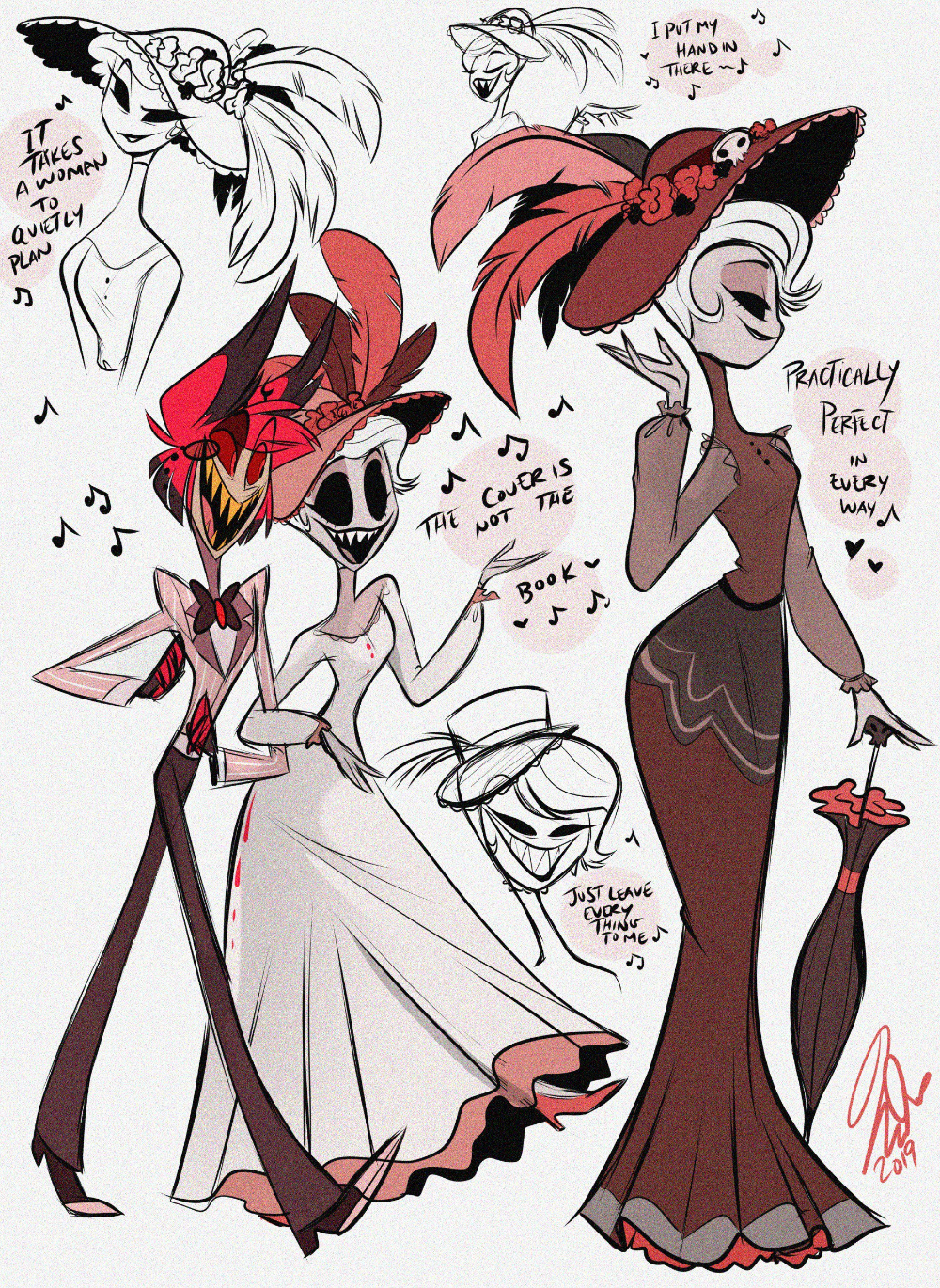 Vivienne Medrano on Twitter. Hotel art, Character design, Vivziepop hazbin hotel