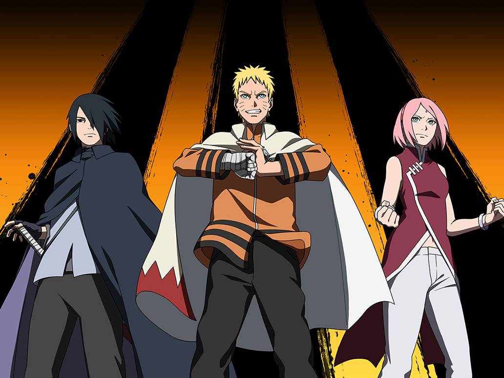 Adult Sasuke, Hokage Naruto, Sakura Uchiha 2 Wallpaper (NARUTO X BORUTO Ninja Tribes)