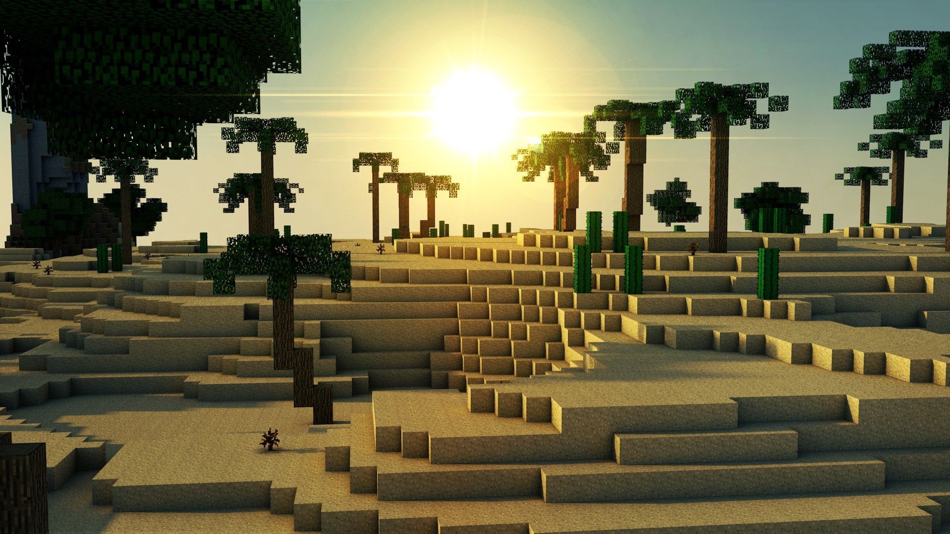Amazing Minecraft Background