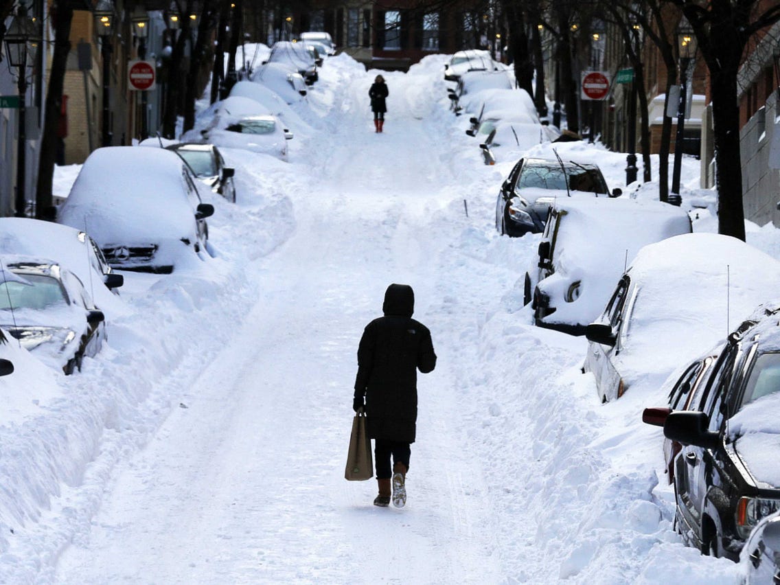 Wild Photo of What's Becoming Boston's Harshest Winter Ever