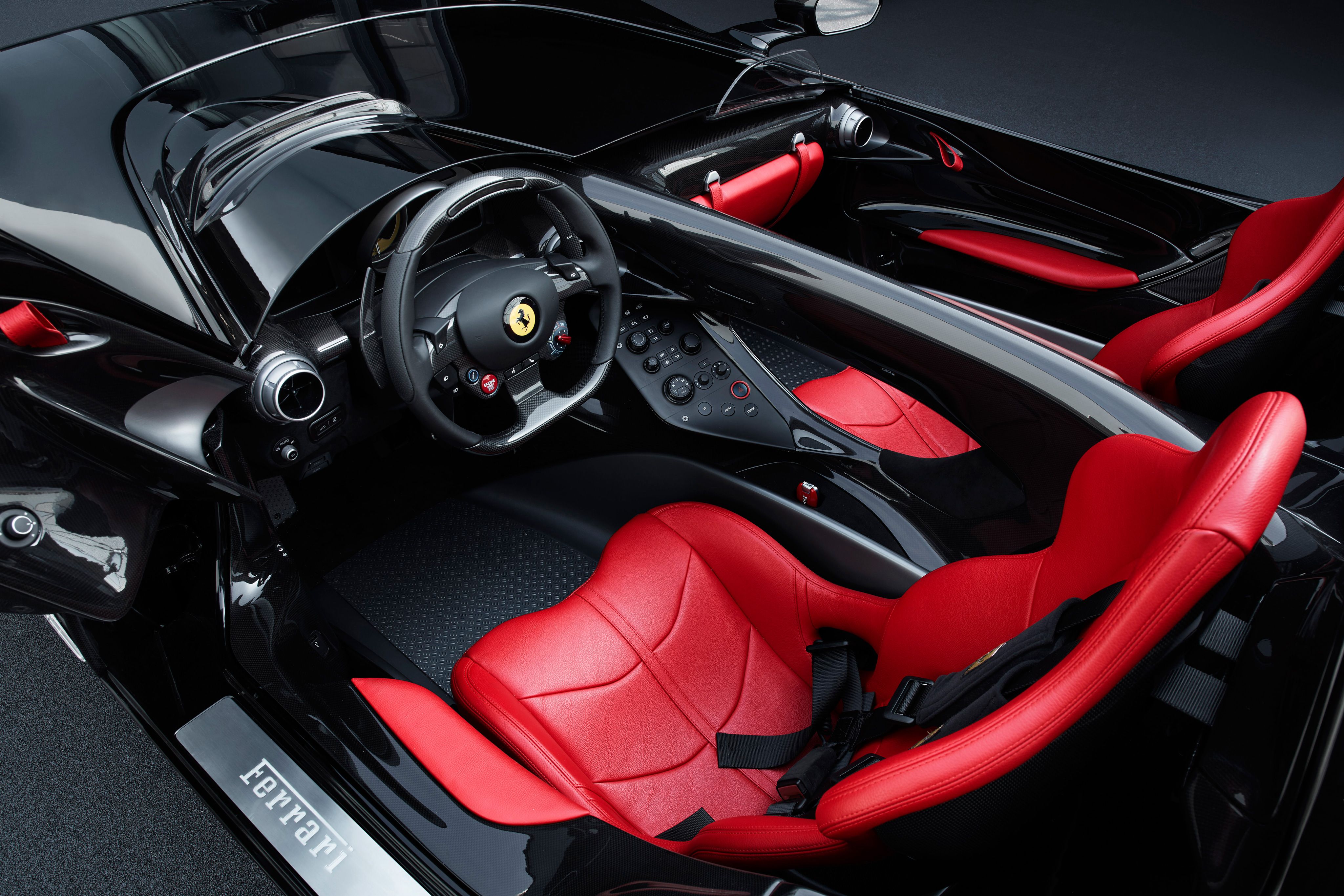 Ferrari Monza SP2 2018 Interior, HD Cars, 4k Wallpaper, Image, Background, Photo and Picture