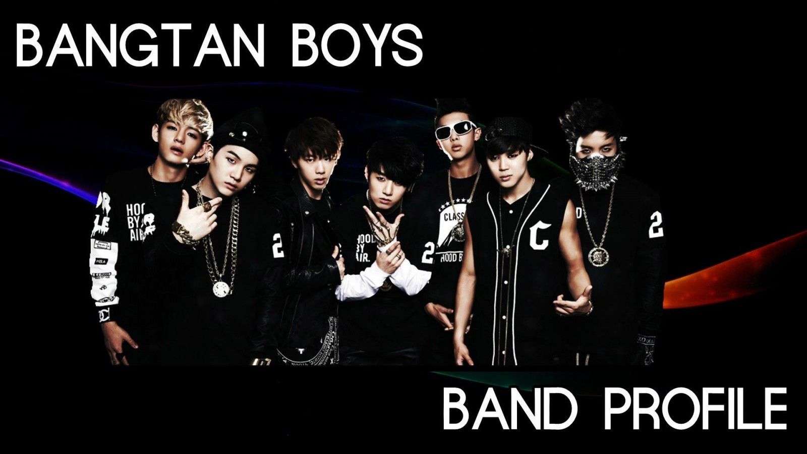 Bangtan Boys Band Profile HD BTS Logo Wallpaper
