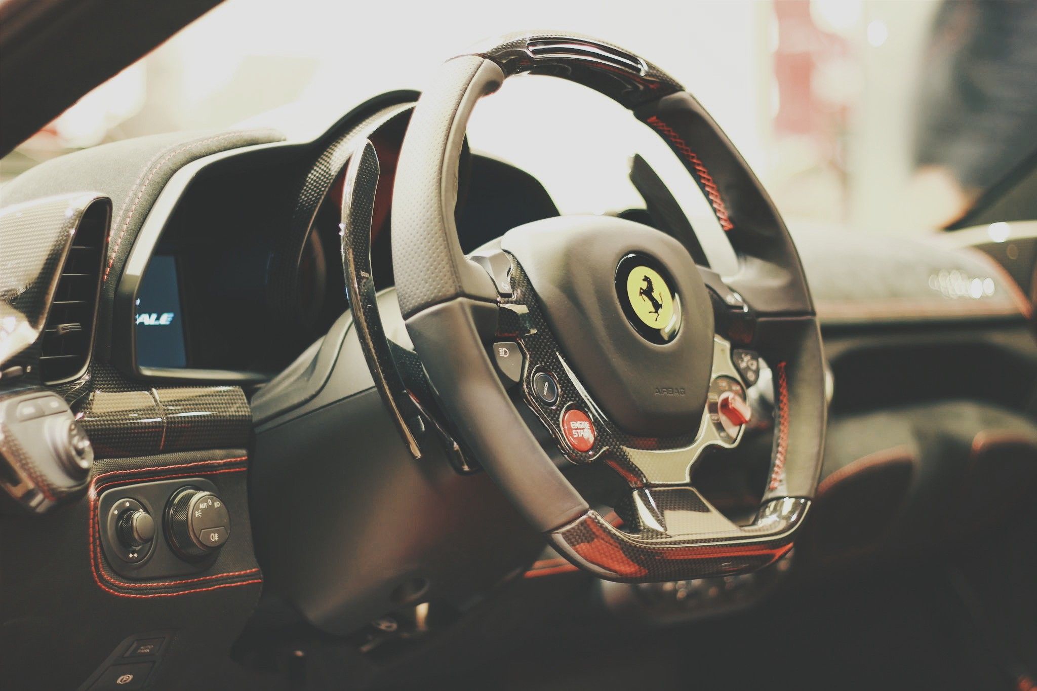 #car interior, #Ferrari, #car, wallpaper. Mocah HD Wallpaper