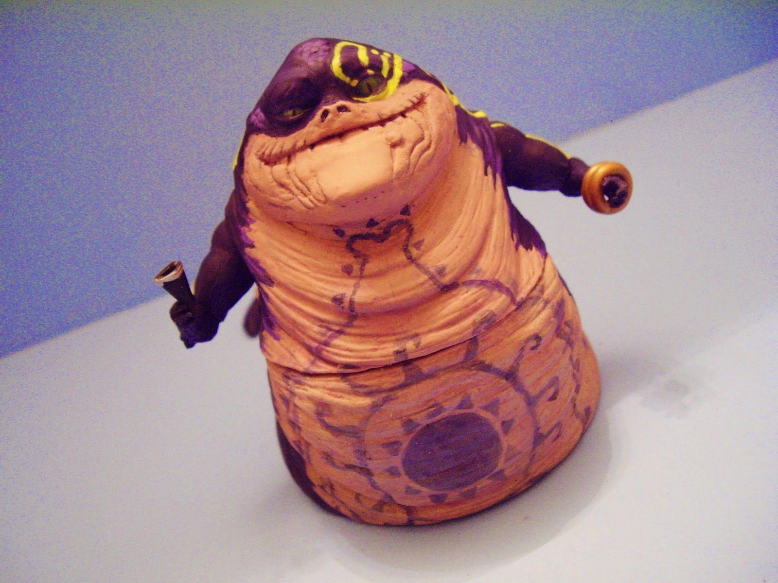 Star Wars: Customs for the Kid: ZIRO THE HUTT Action Figure. Custom action figures, Star wars action figures, Action figures
