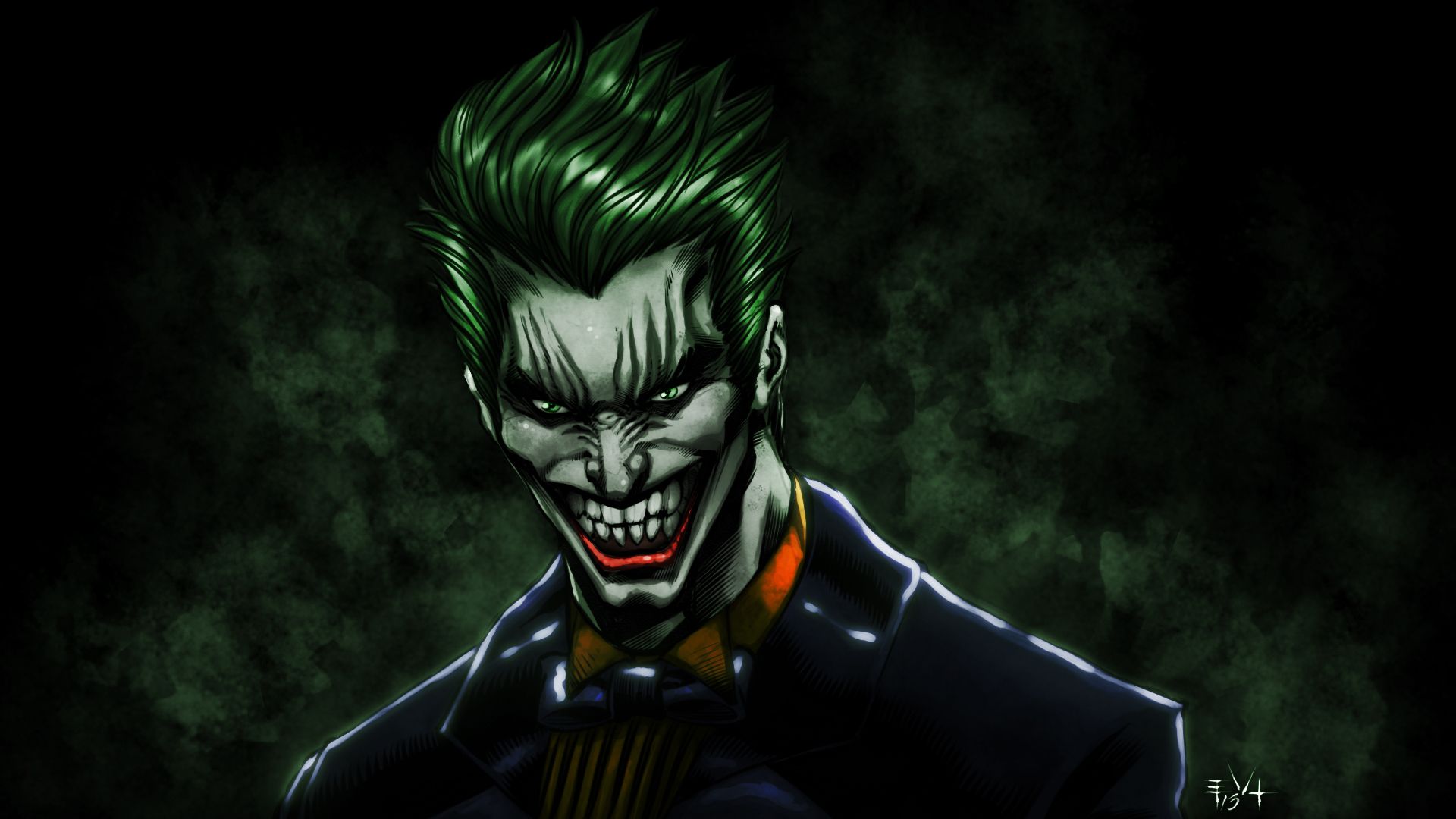 Awesome HD Cool Joker Scary Wallpaper