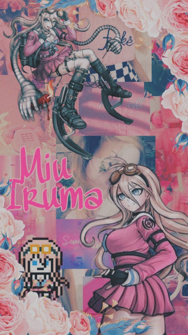 Miu Iruma aesthetic. Character wallpaper, Anime wallpaper, Iruma