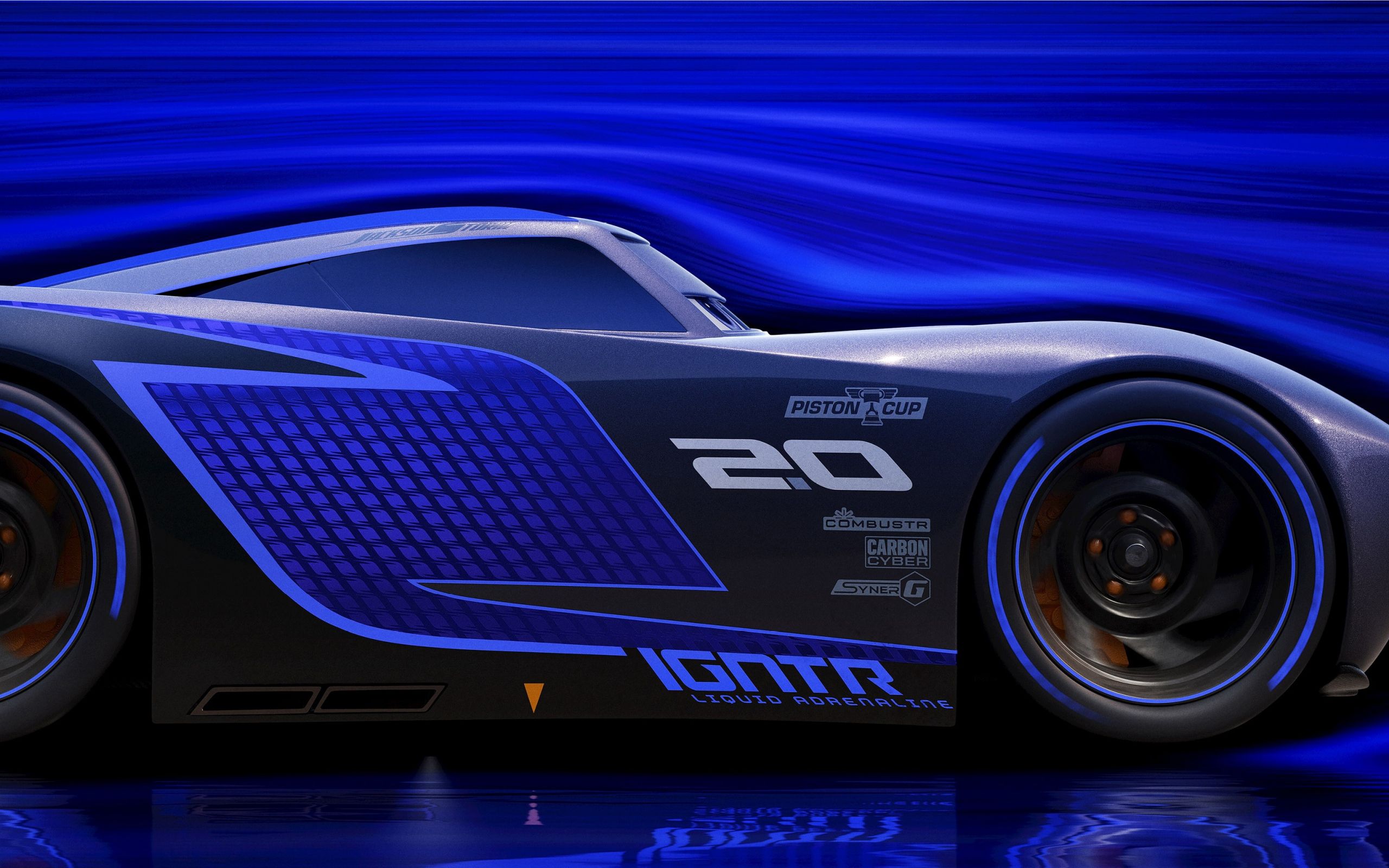 Desktop Wallpaper Cars 3 Movie, Gray Car, Animated Movie, 2017 Movie, HD Image, Picture, Background, Vpdfnv