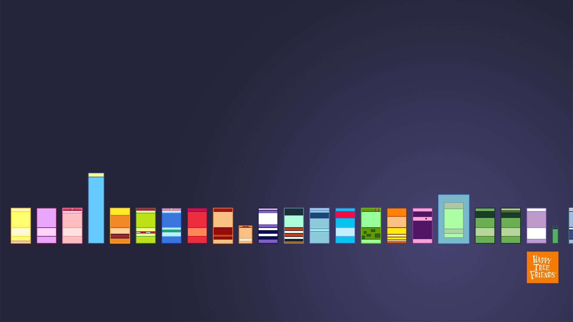 Minimalist Happy Tree Friends Wallpaper Tree Friends